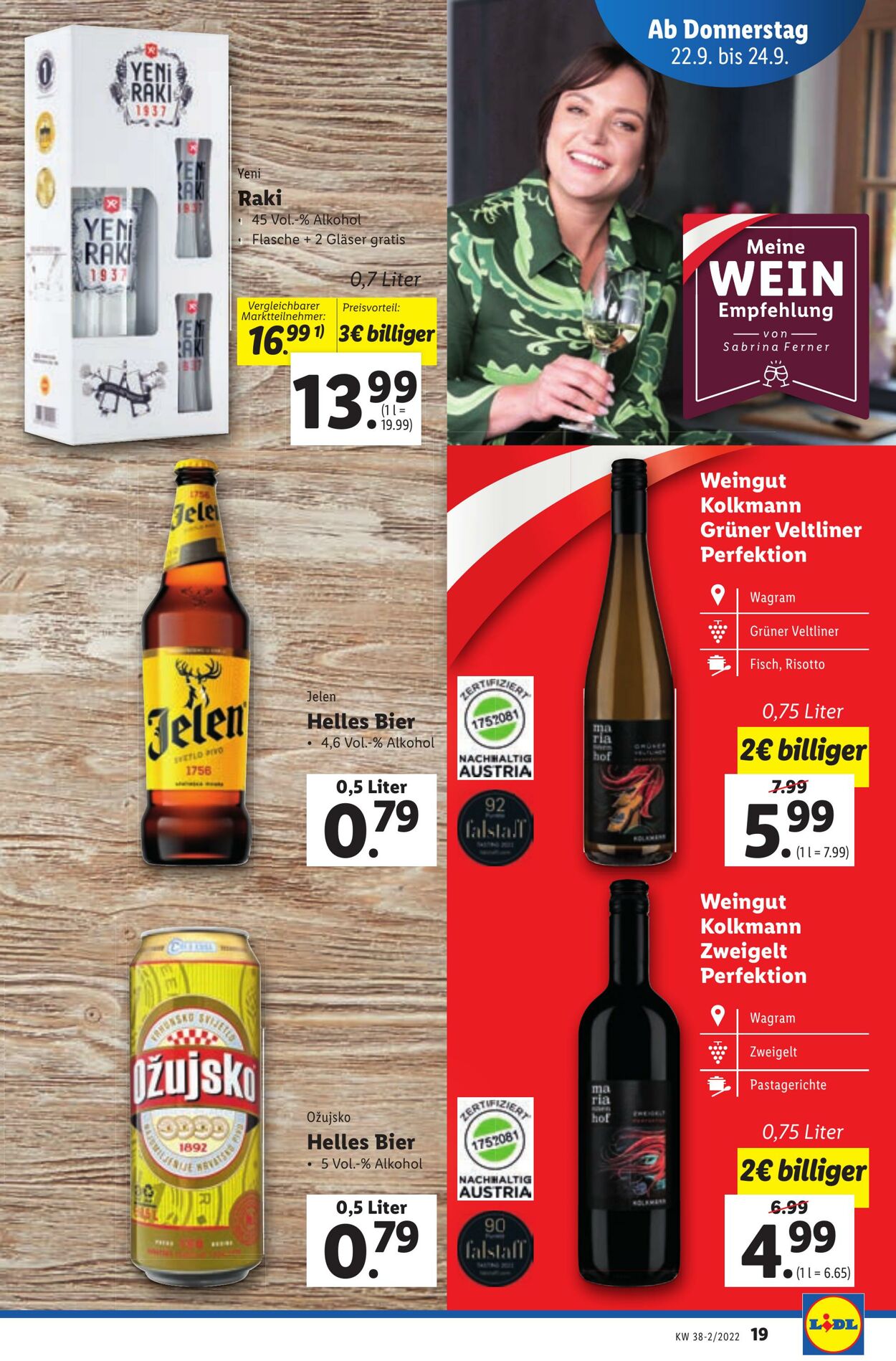 Prospekt Lidl 22.09.2022 - 28.09.2022