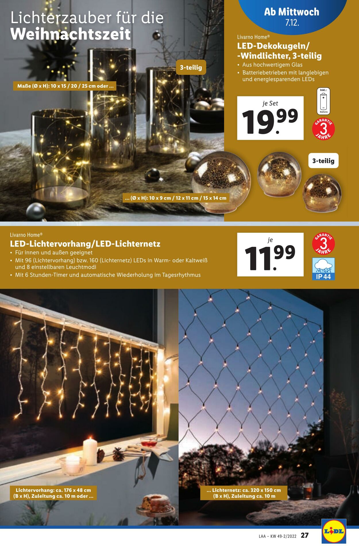 Prospekt Lidl 07.12.2022 - 14.12.2022