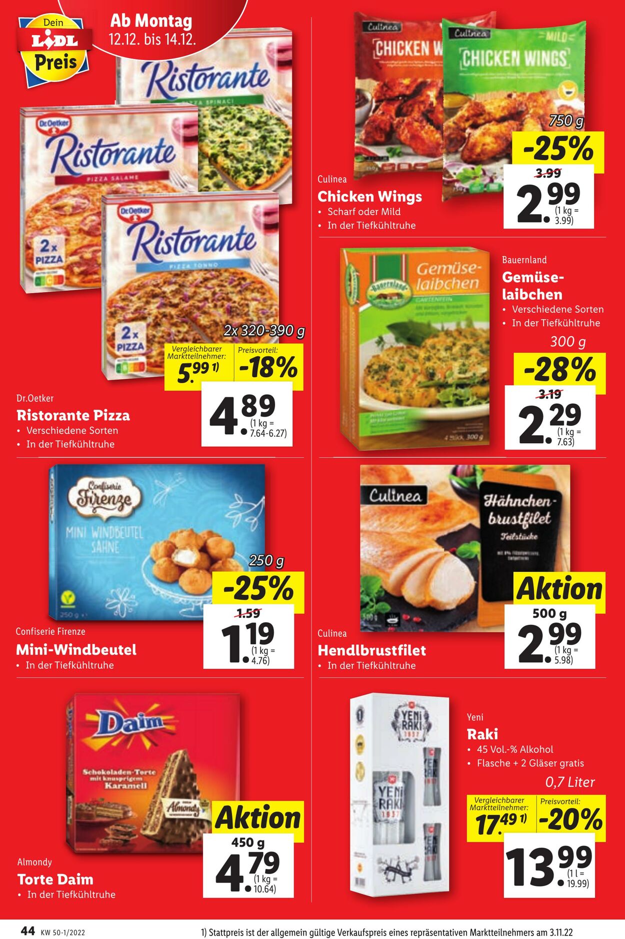 Prospekt Lidl 07.12.2022 - 14.12.2022