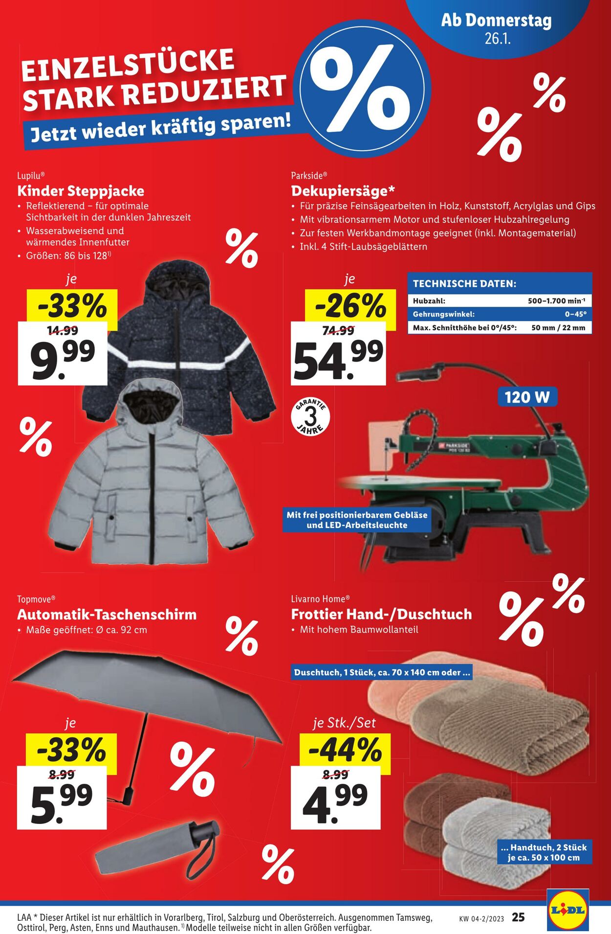 Prospekt Lidl 26.01.2023 - 01.02.2023