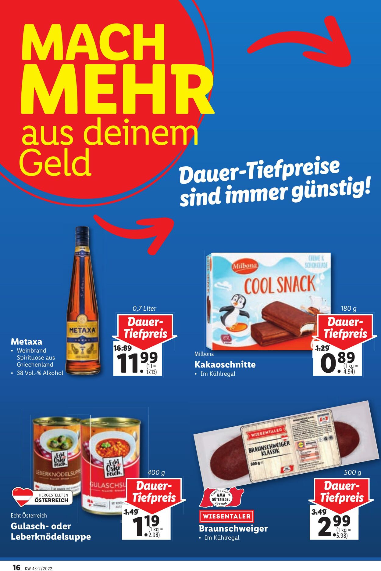 Prospekt Lidl 27.10.2022 - 02.11.2022