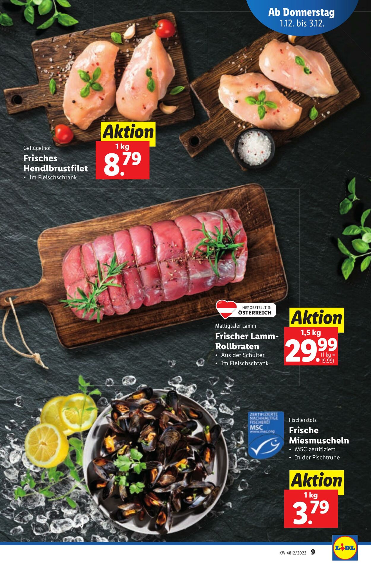 Prospekt Lidl 01.12.2022 - 06.12.2022