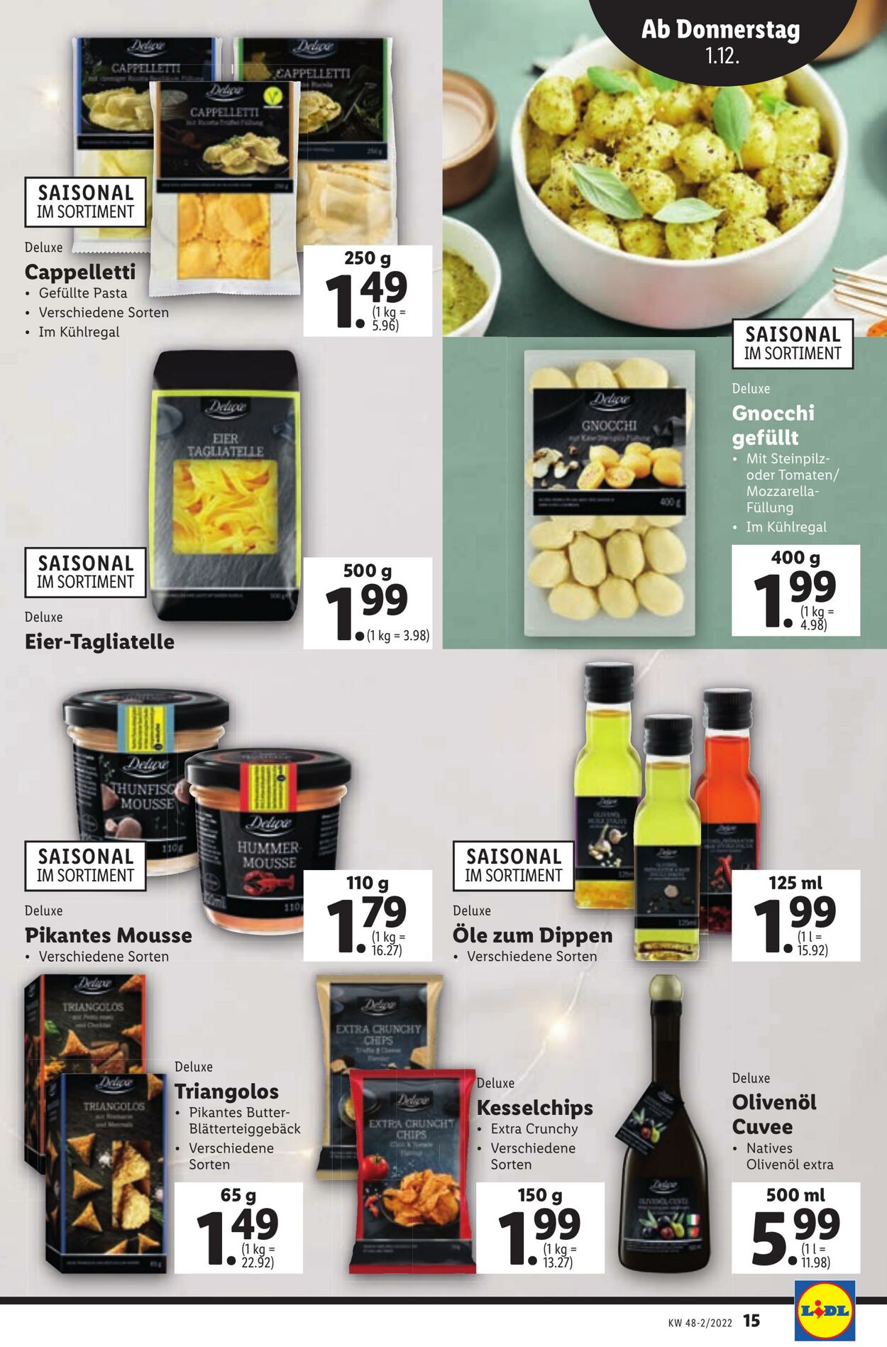 Prospekt Lidl 01.12.2022 - 06.12.2022