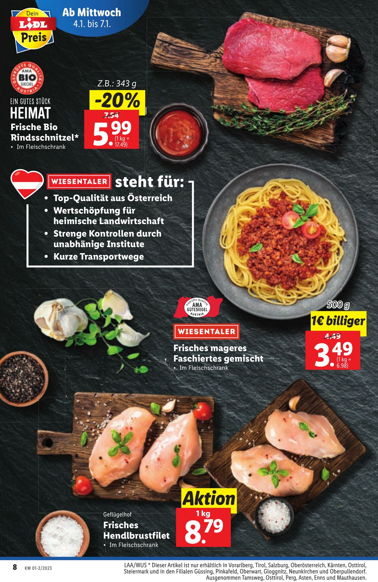 Prospekt Lidl 04.01.2023 - 11.01.2023