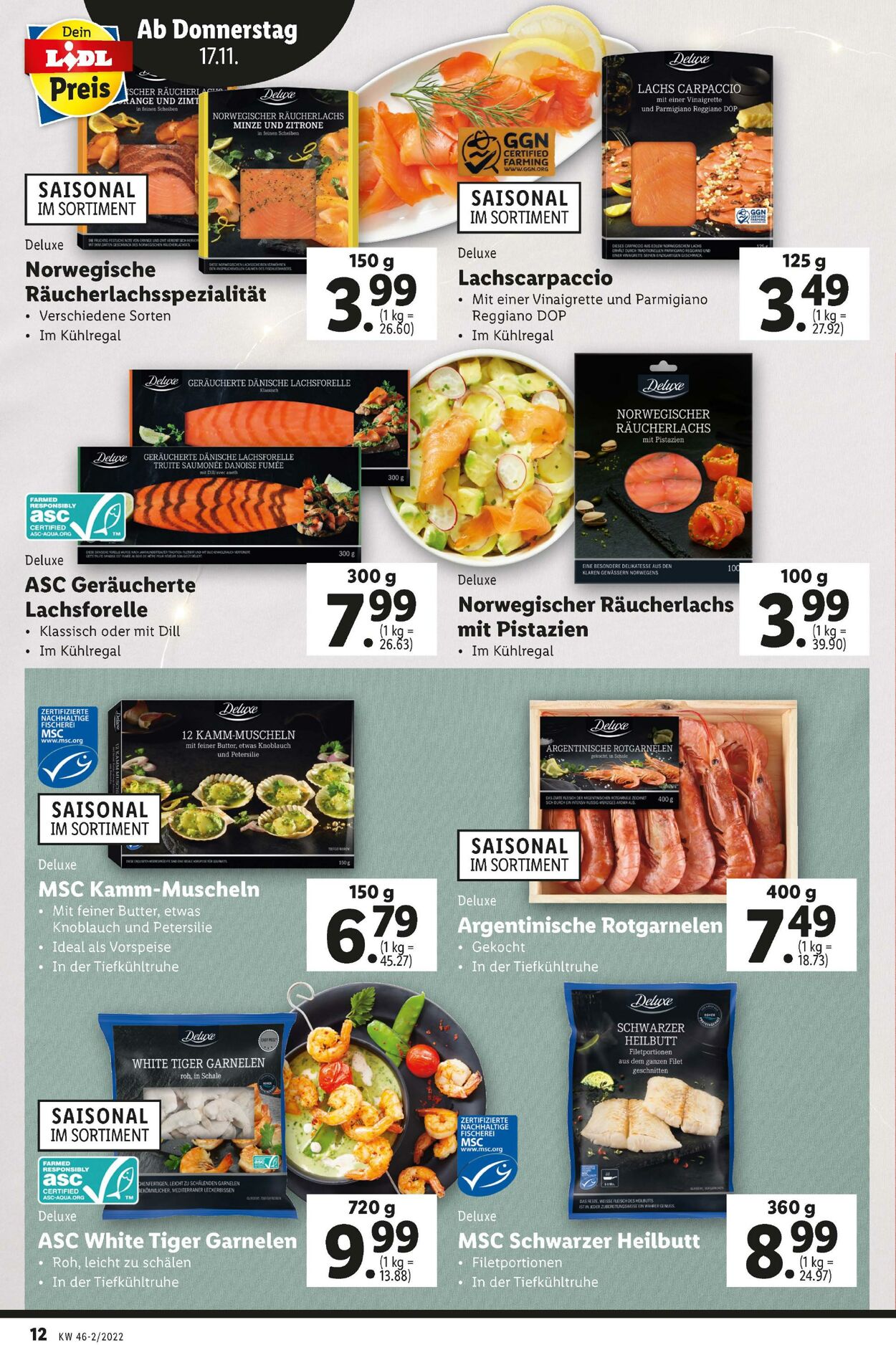 Prospekt Lidl 17.11.2022 - 23.11.2022