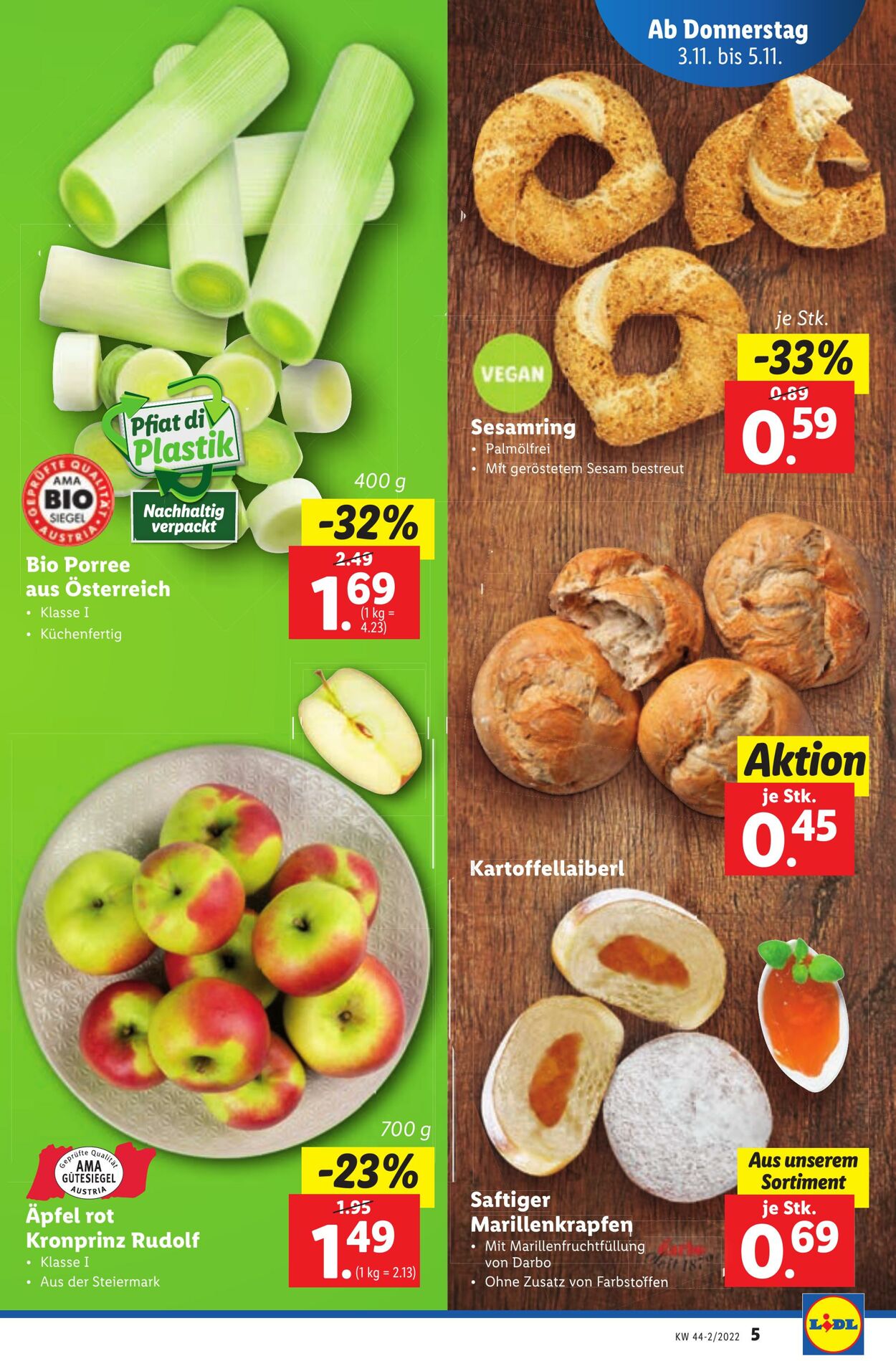 Prospekt Lidl 03.11.2022 - 09.11.2022