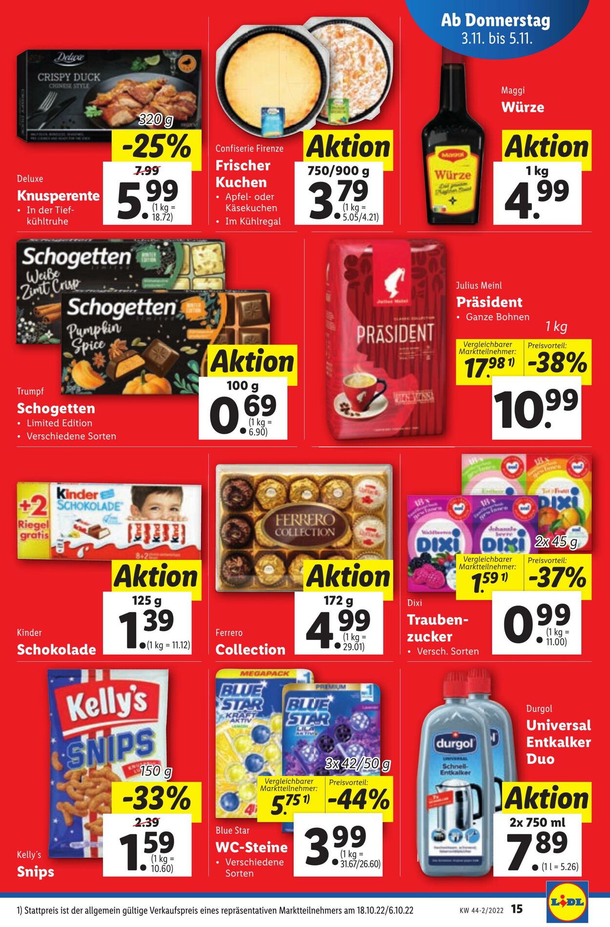 Prospekt Lidl 03.11.2022 - 09.11.2022