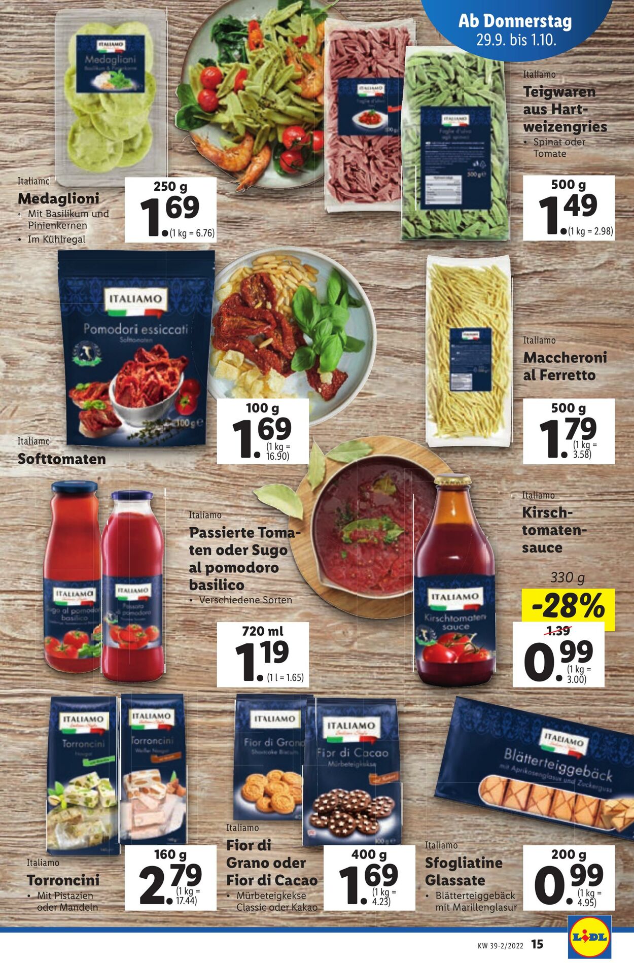 Prospekt Lidl 29.09.2022 - 05.10.2022