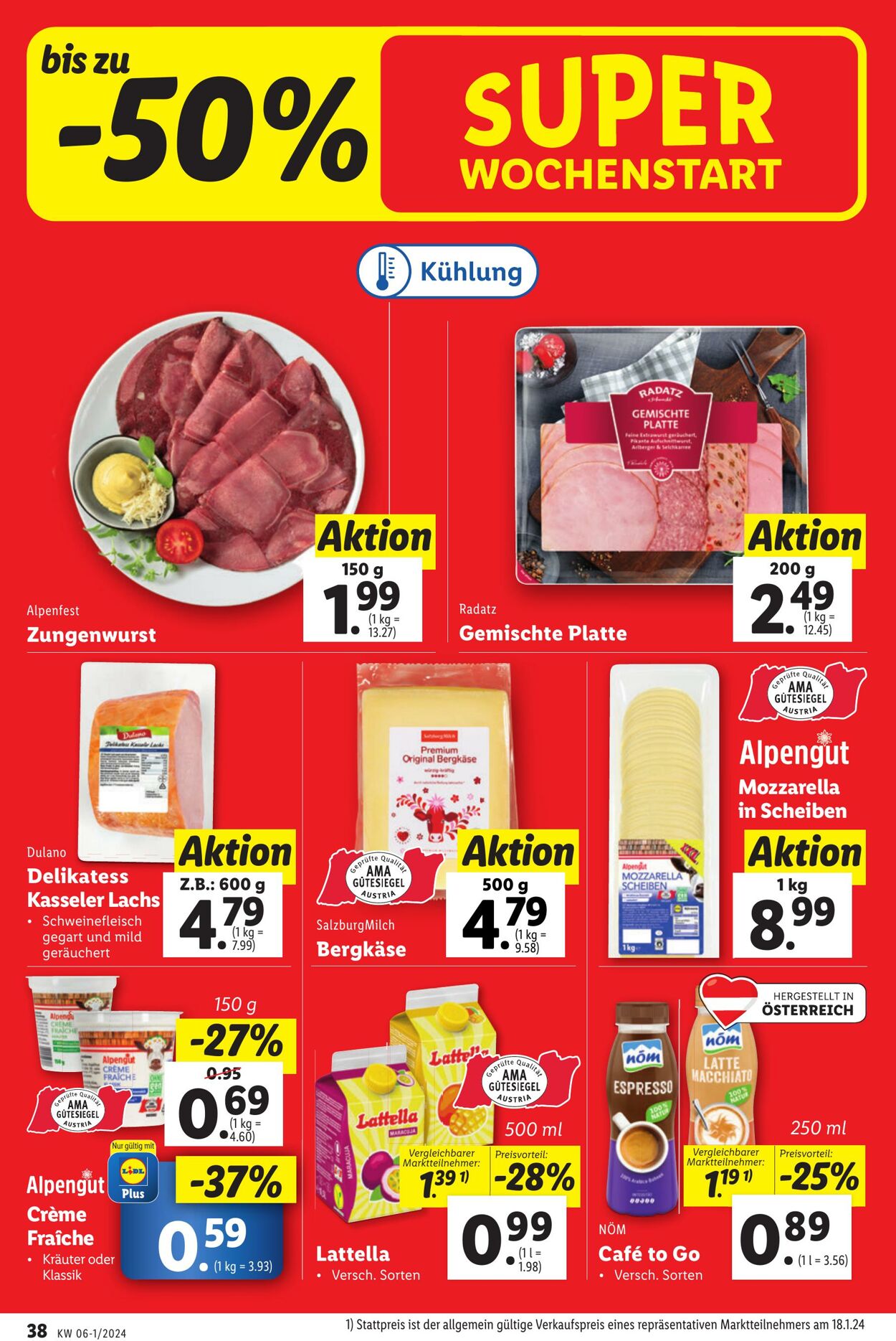 Prospekt Lidl 01.02.2024 - 07.02.2024