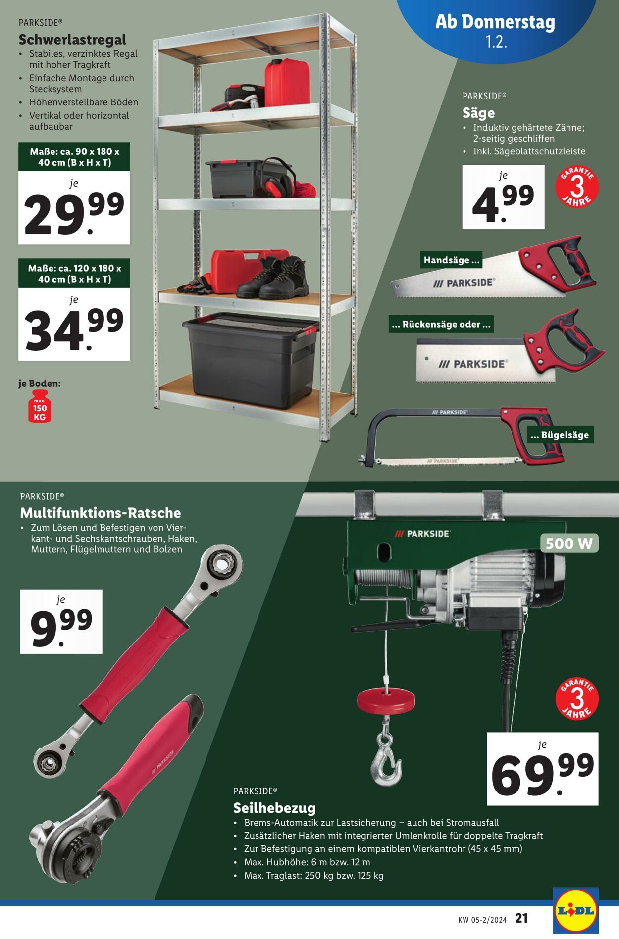 Prospekt Lidl 01.02.2024 - 07.02.2024