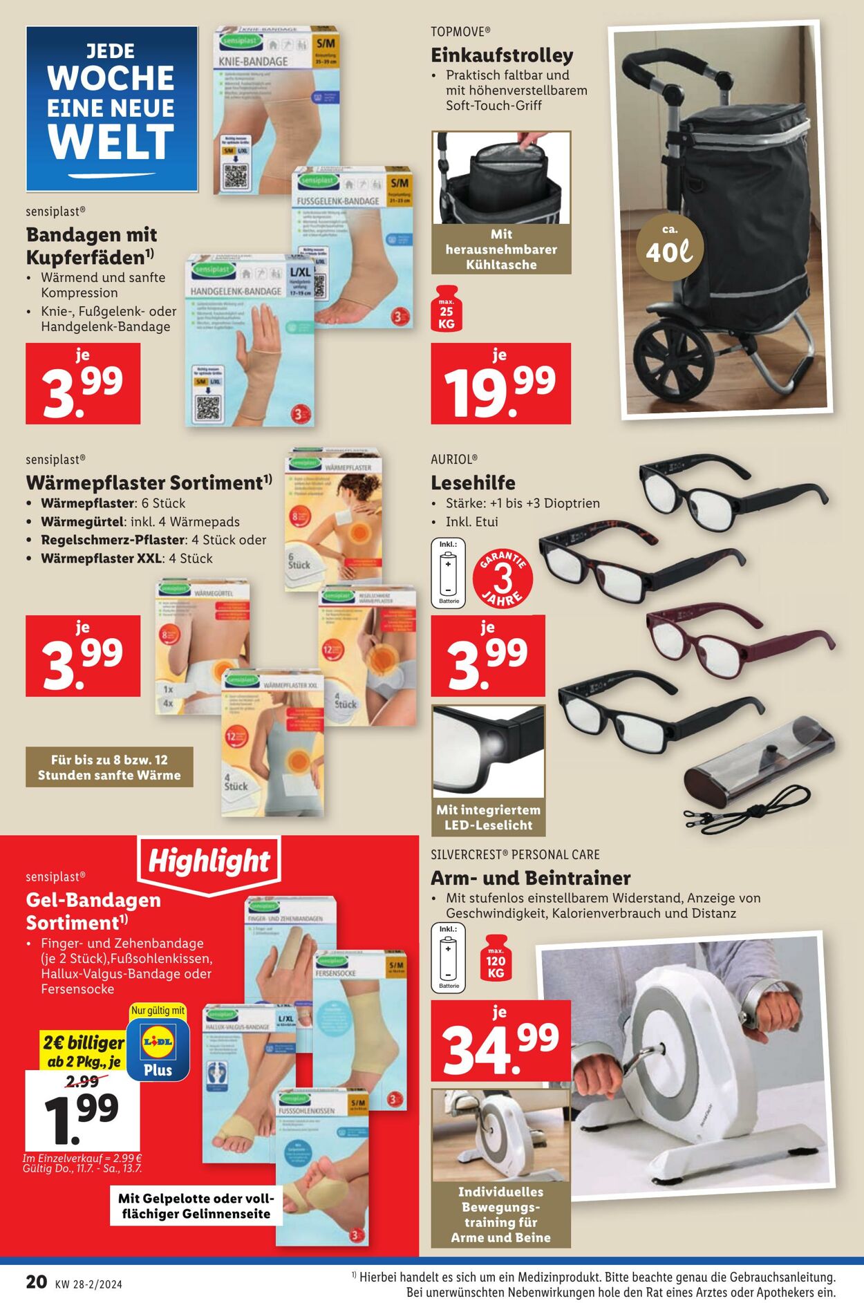 Prospekt Lidl 11.07.2024 - 17.07.2024