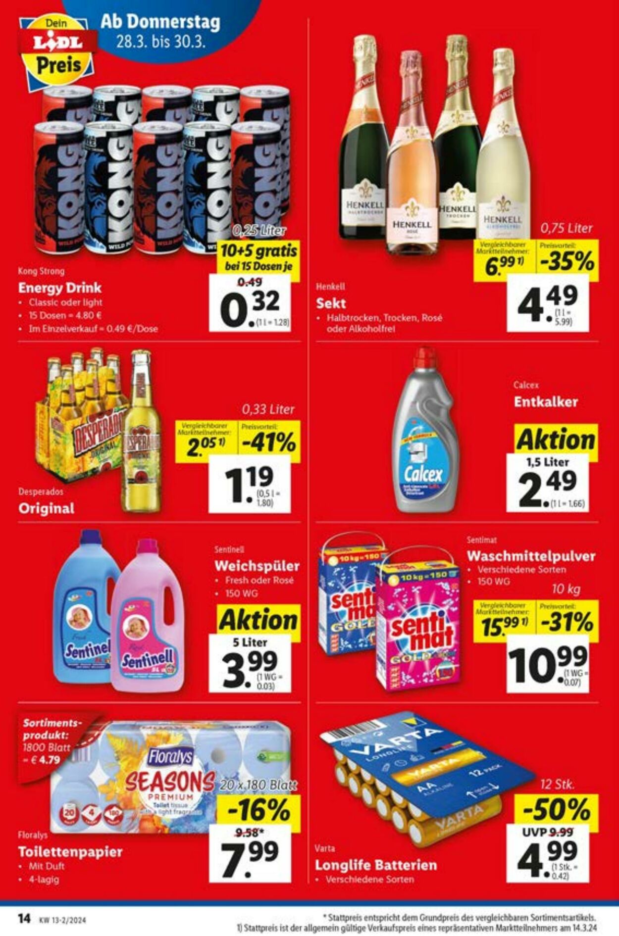 Prospekt Lidl 28.03.2024 - 03.04.2024