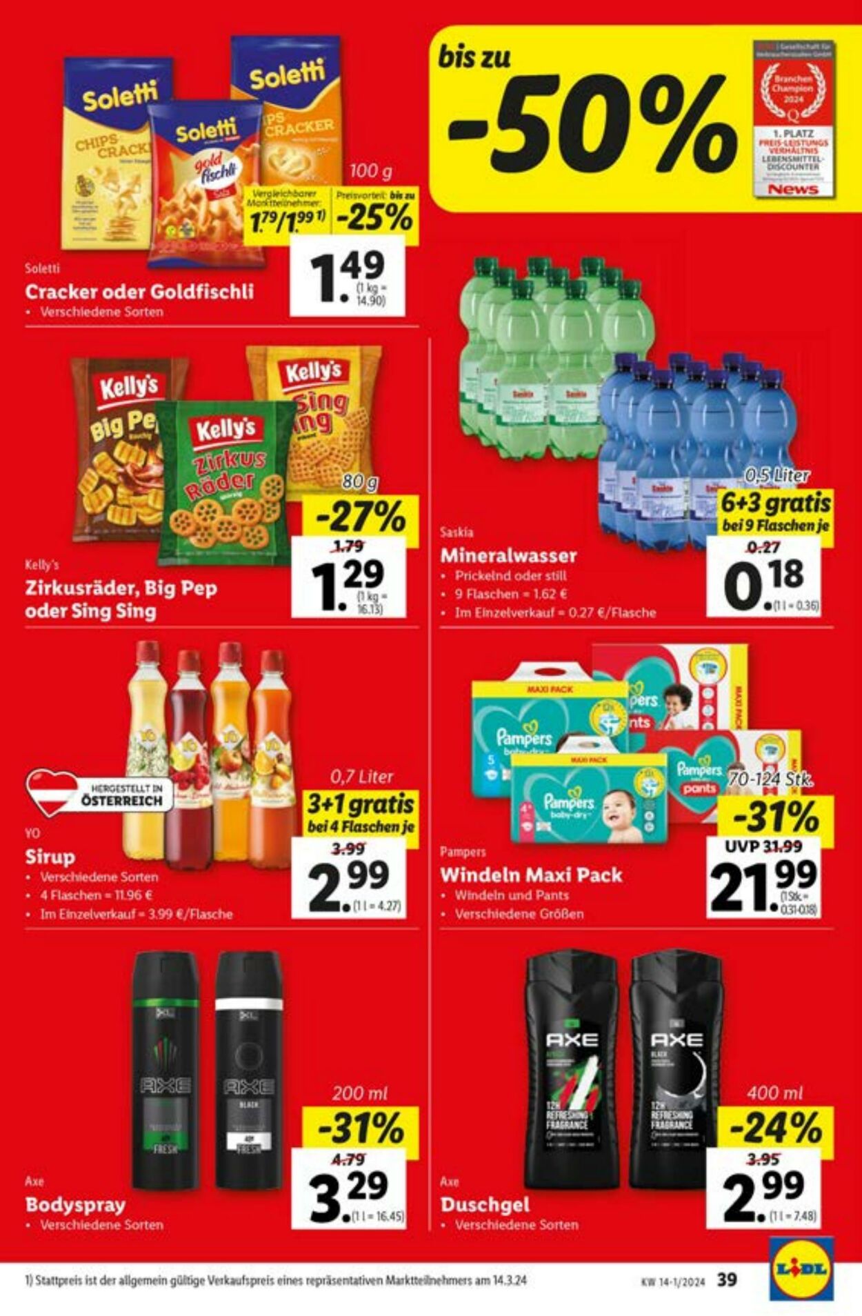 Prospekt Lidl 28.03.2024 - 03.04.2024