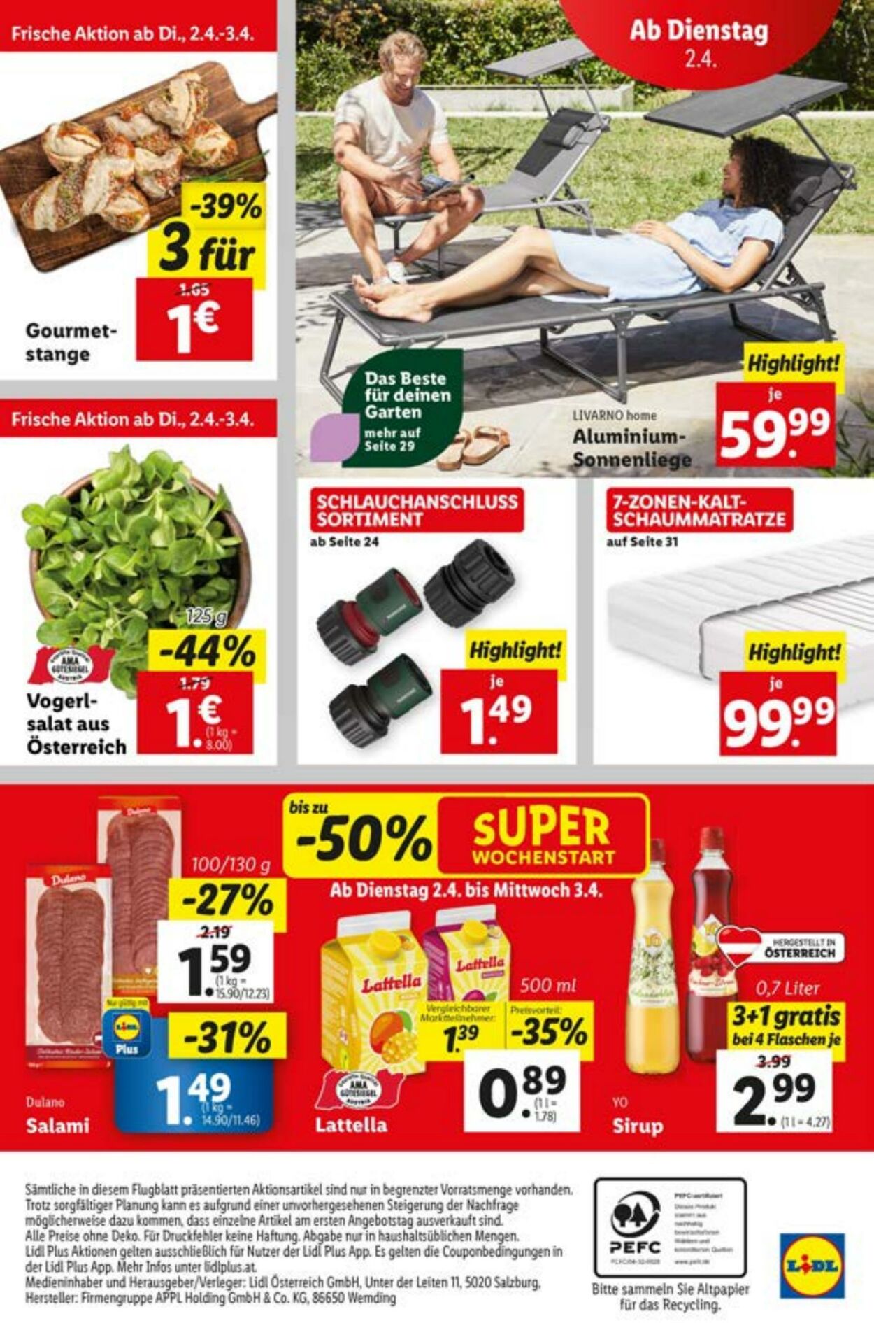 Prospekt Lidl 28.03.2024 - 03.04.2024