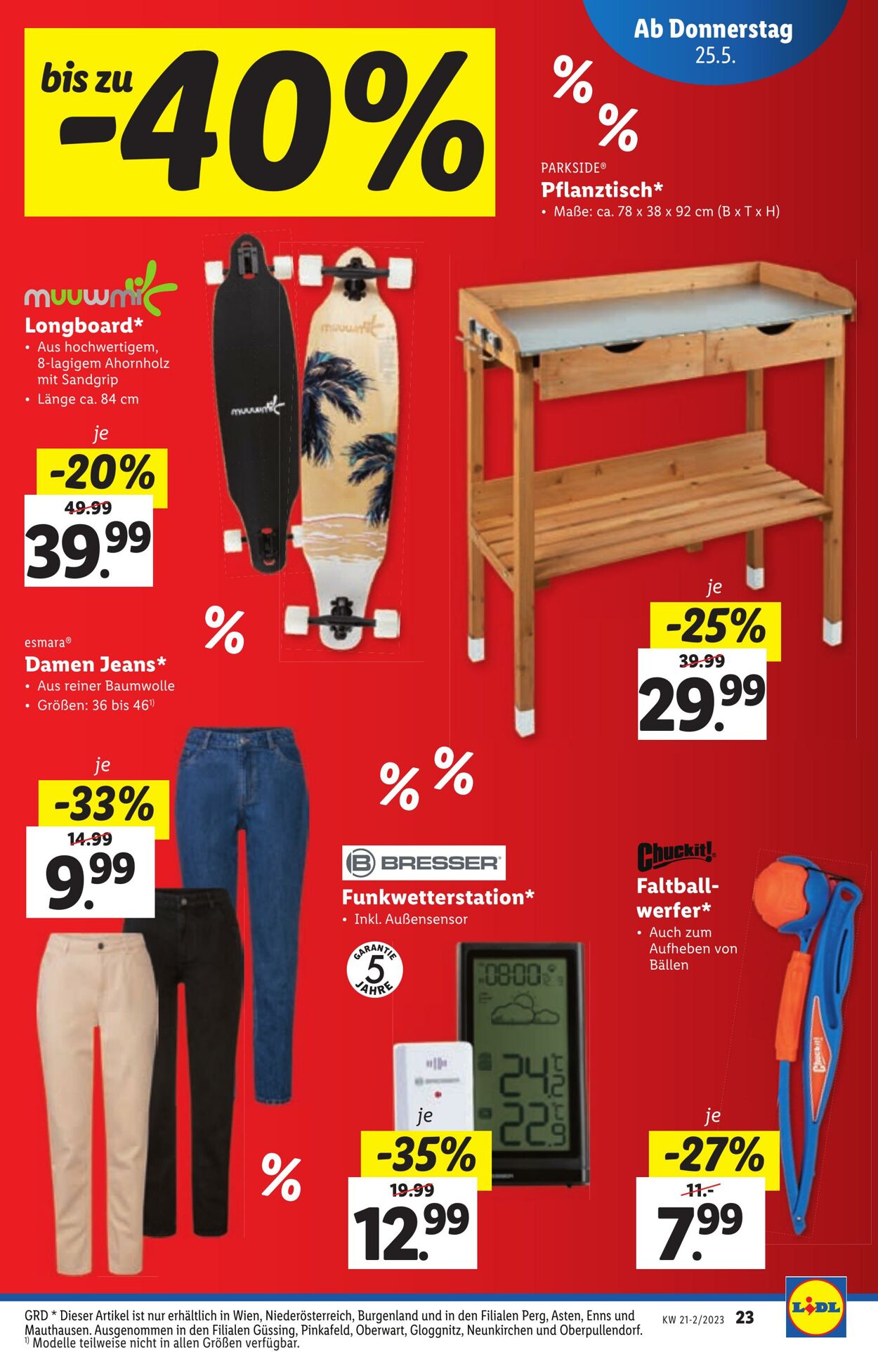 Prospekt Lidl 25.05.2023 - 31.05.2023