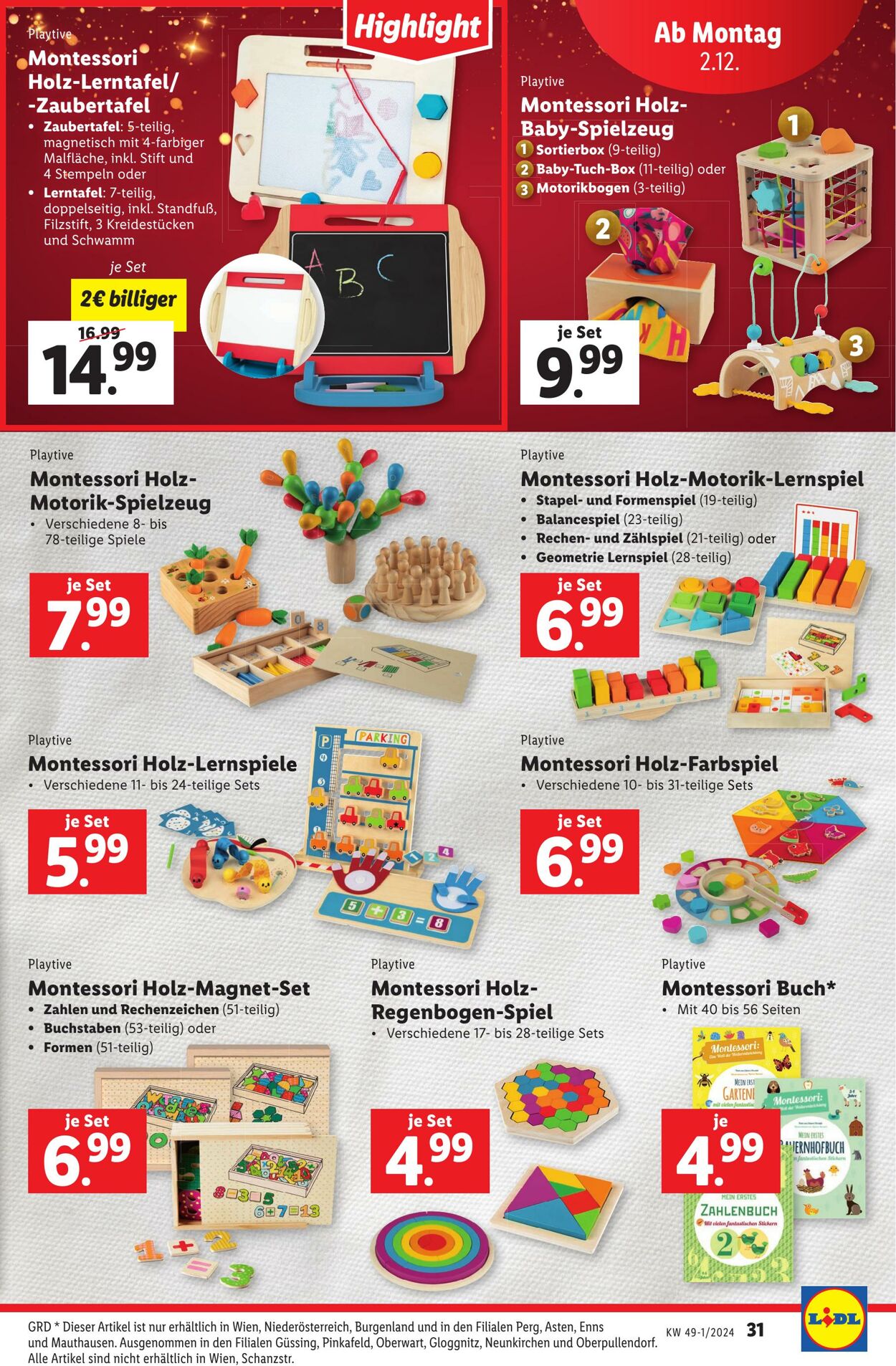 Prospekt Lidl 28.11.2024 - 04.12.2024