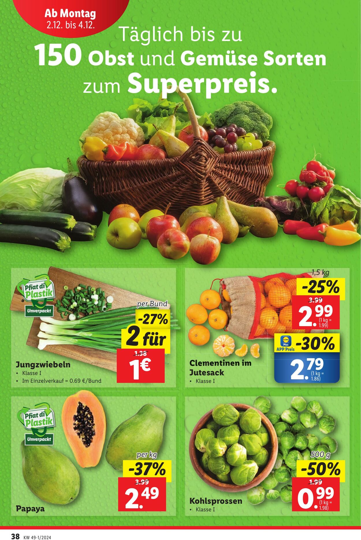 Prospekt Lidl 28.11.2024 - 04.12.2024