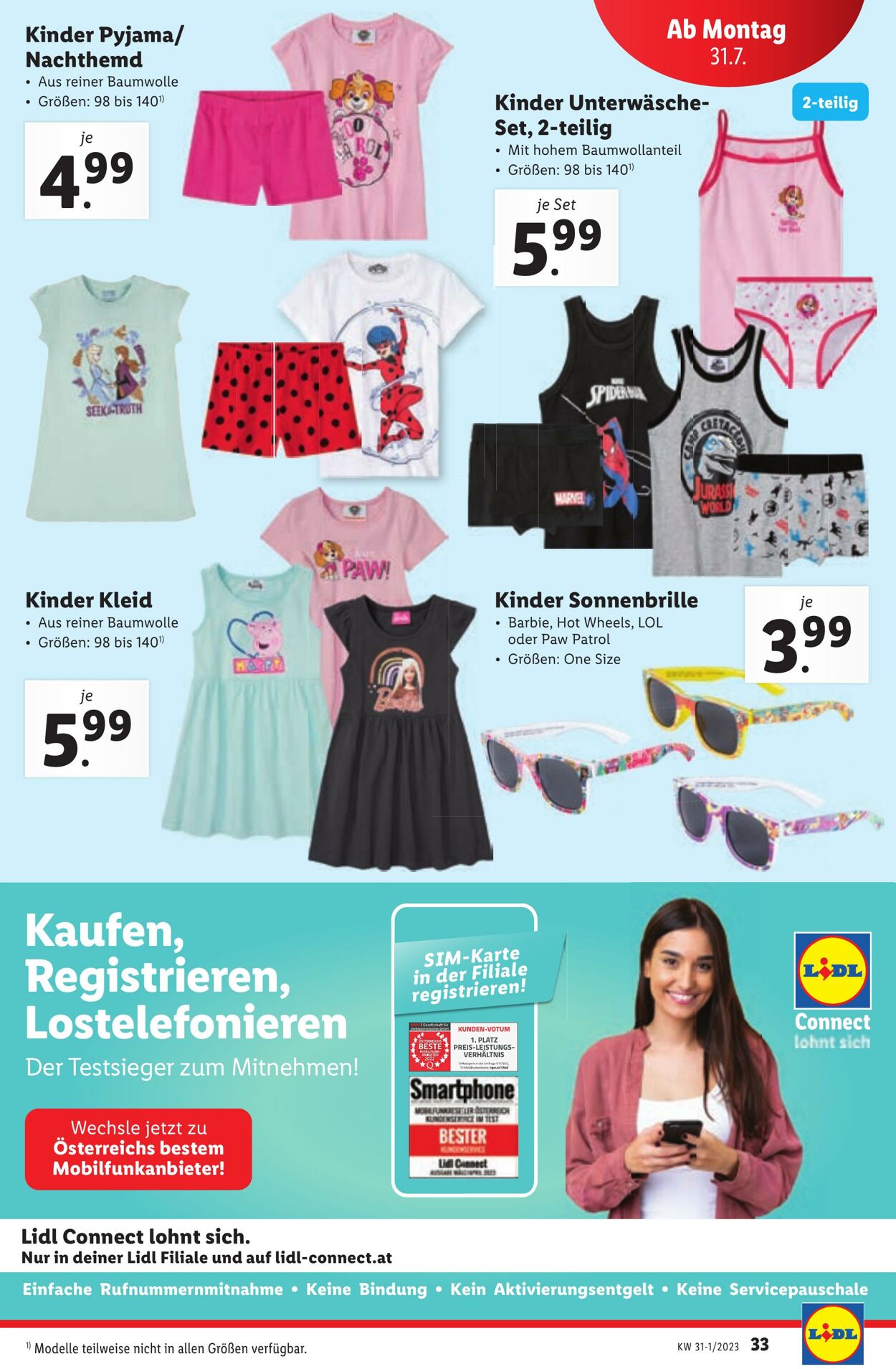 Prospekt Lidl 27.07.2023 - 02.08.2023