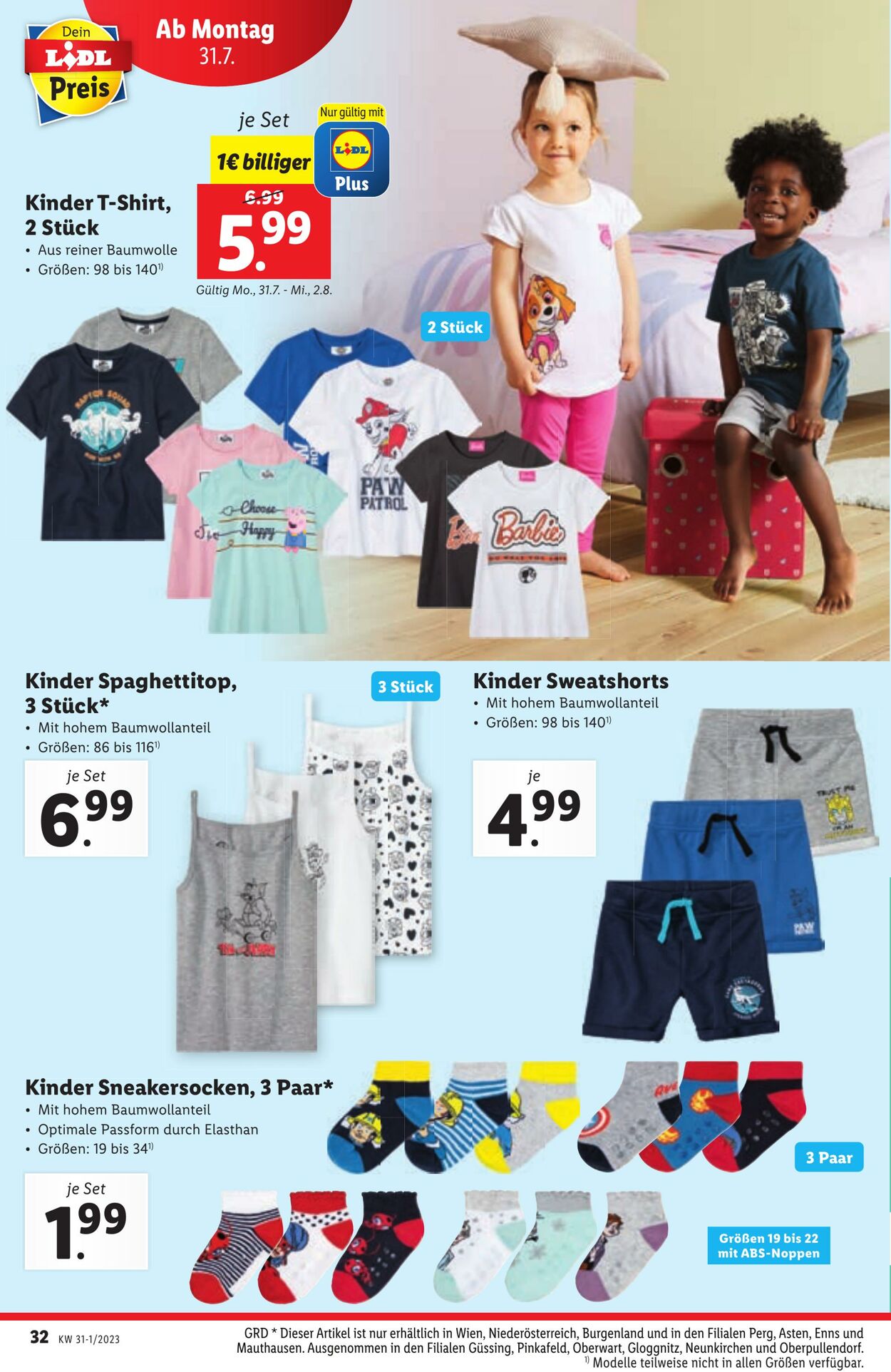 Prospekt Lidl 27.07.2023 - 02.08.2023