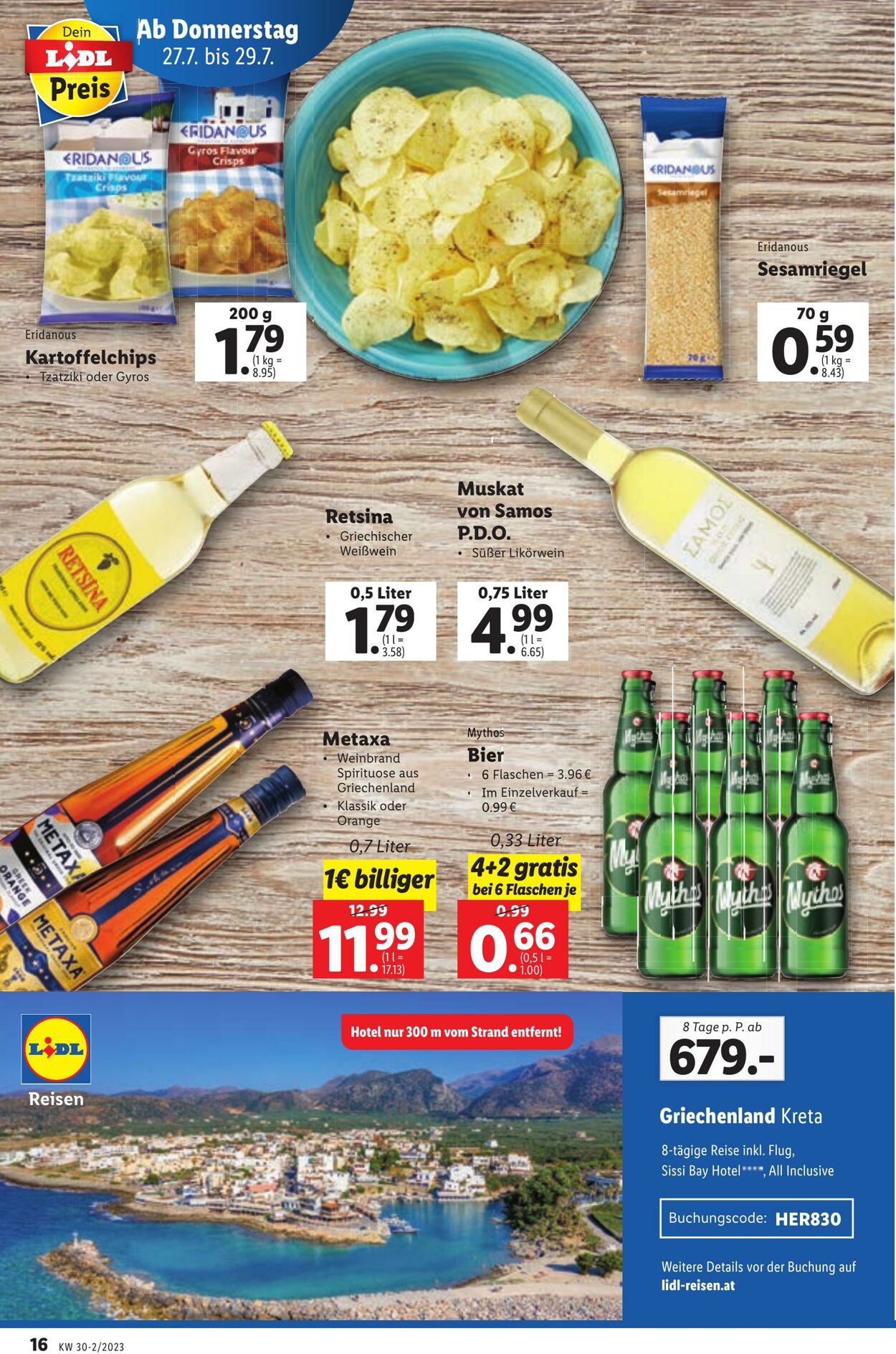 Prospekt Lidl 27.07.2023 - 02.08.2023