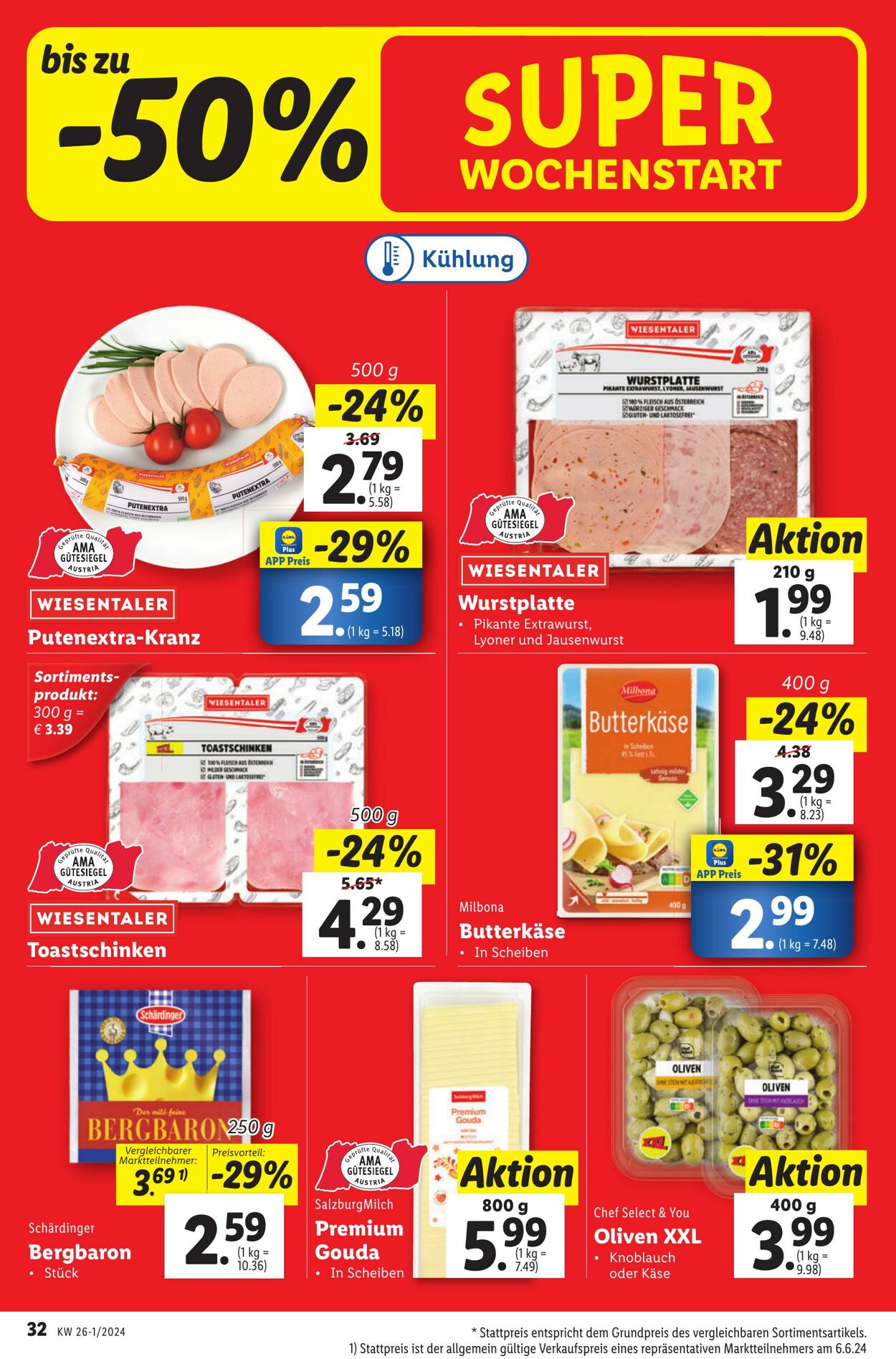 Prospekt Lidl 20.06.2024 - 26.06.2024