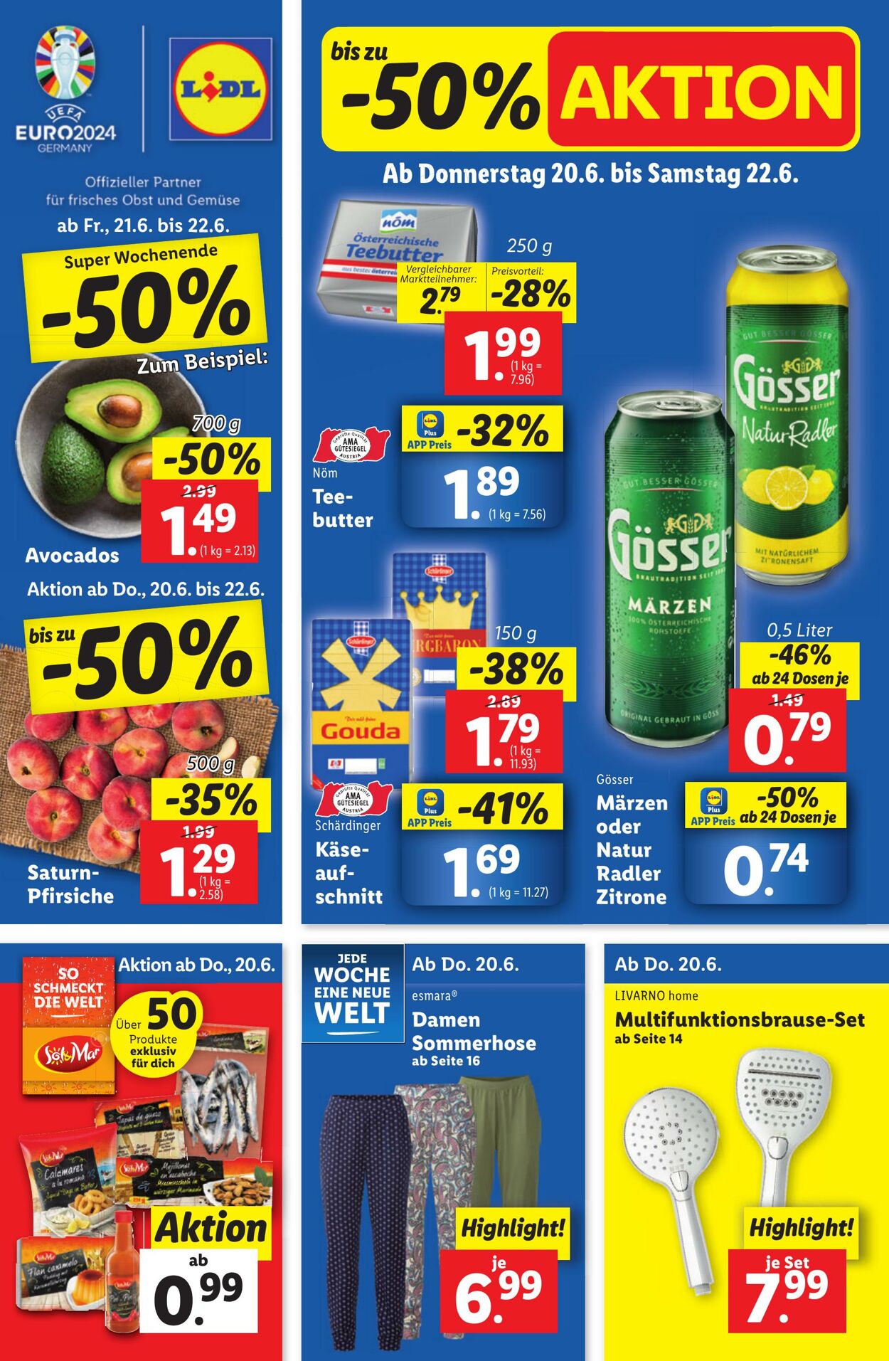 Prospekt Lidl 20.06.2024 - 26.06.2024