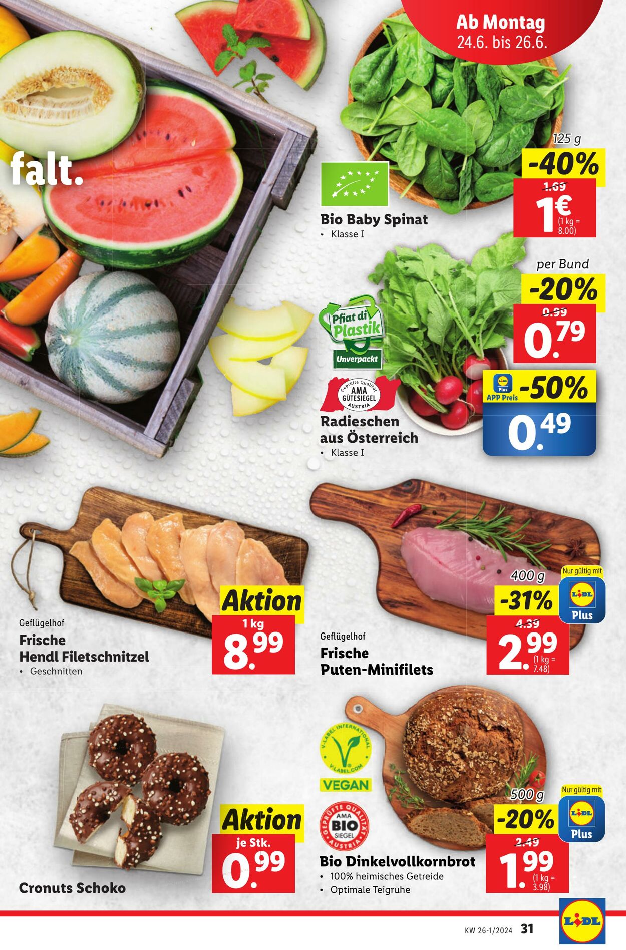 Prospekt Lidl 20.06.2024 - 26.06.2024