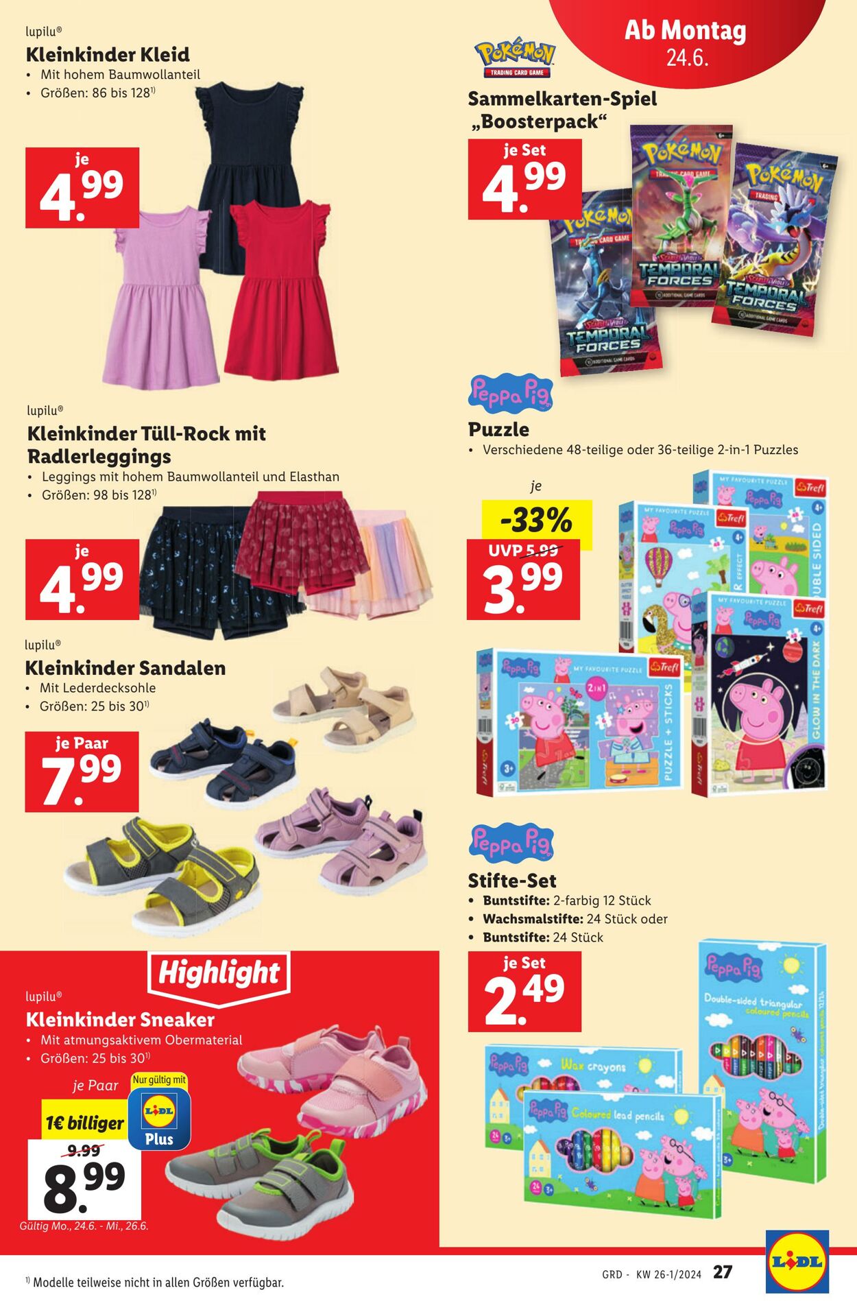 Prospekt Lidl 20.06.2024 - 26.06.2024