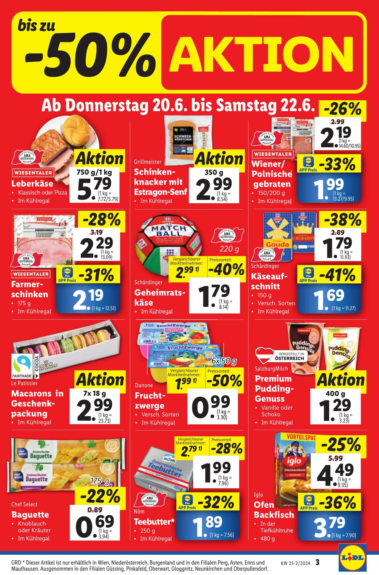 Prospekt Lidl 20.06.2024 - 26.06.2024