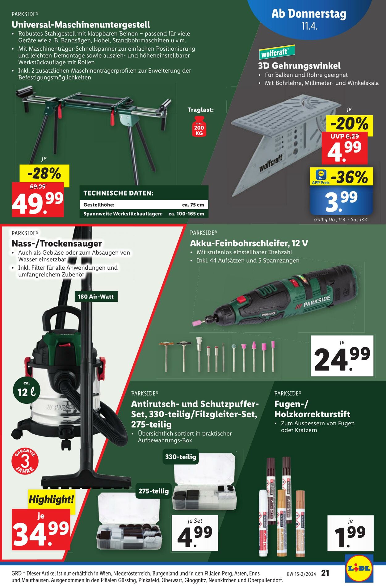 Prospekt Lidl 11.04.2024 - 17.04.2024