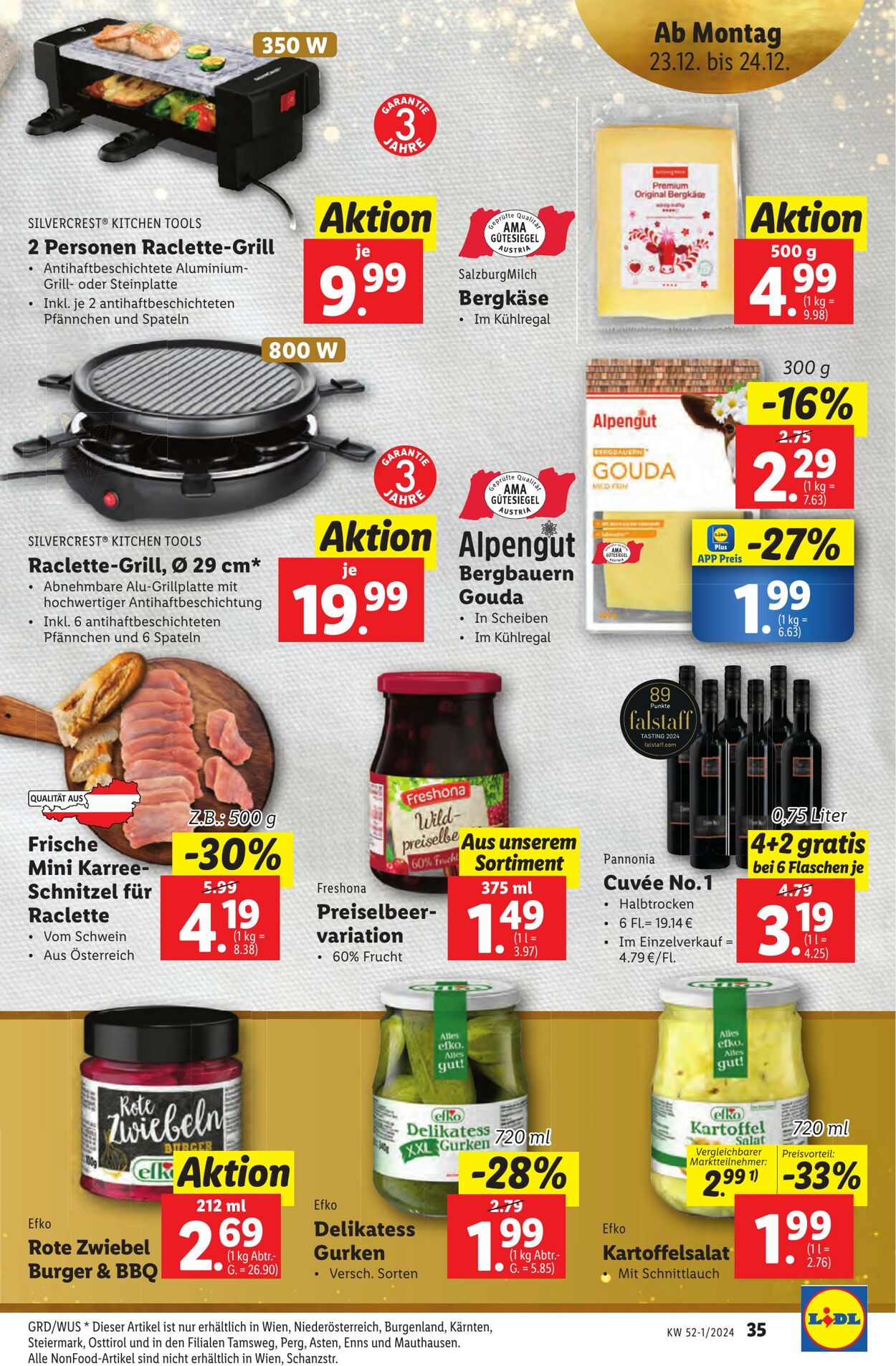 Prospekt Lidl 19.12.2024 - 24.12.2024