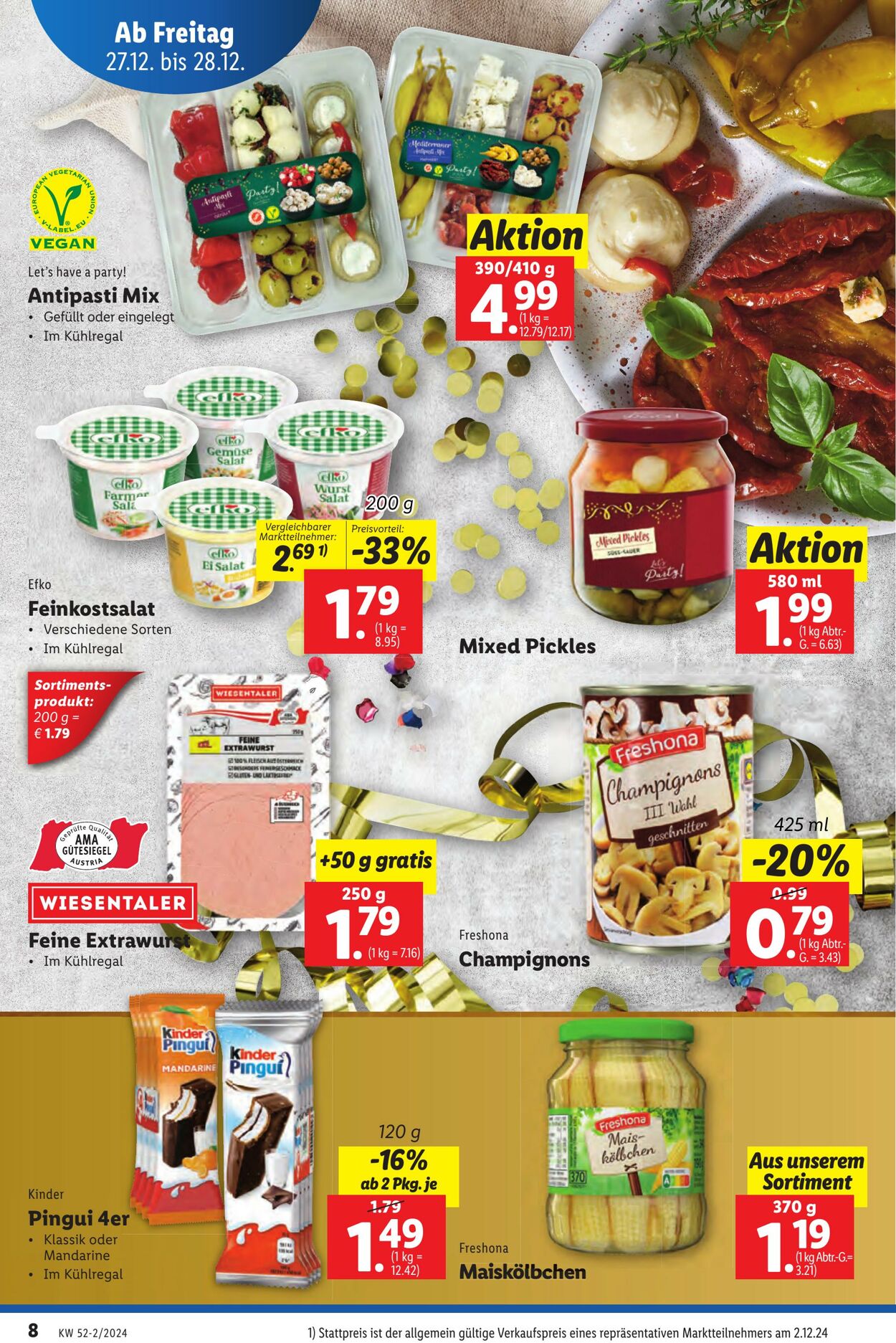 Prospekt Lidl 19.12.2024 - 24.12.2024