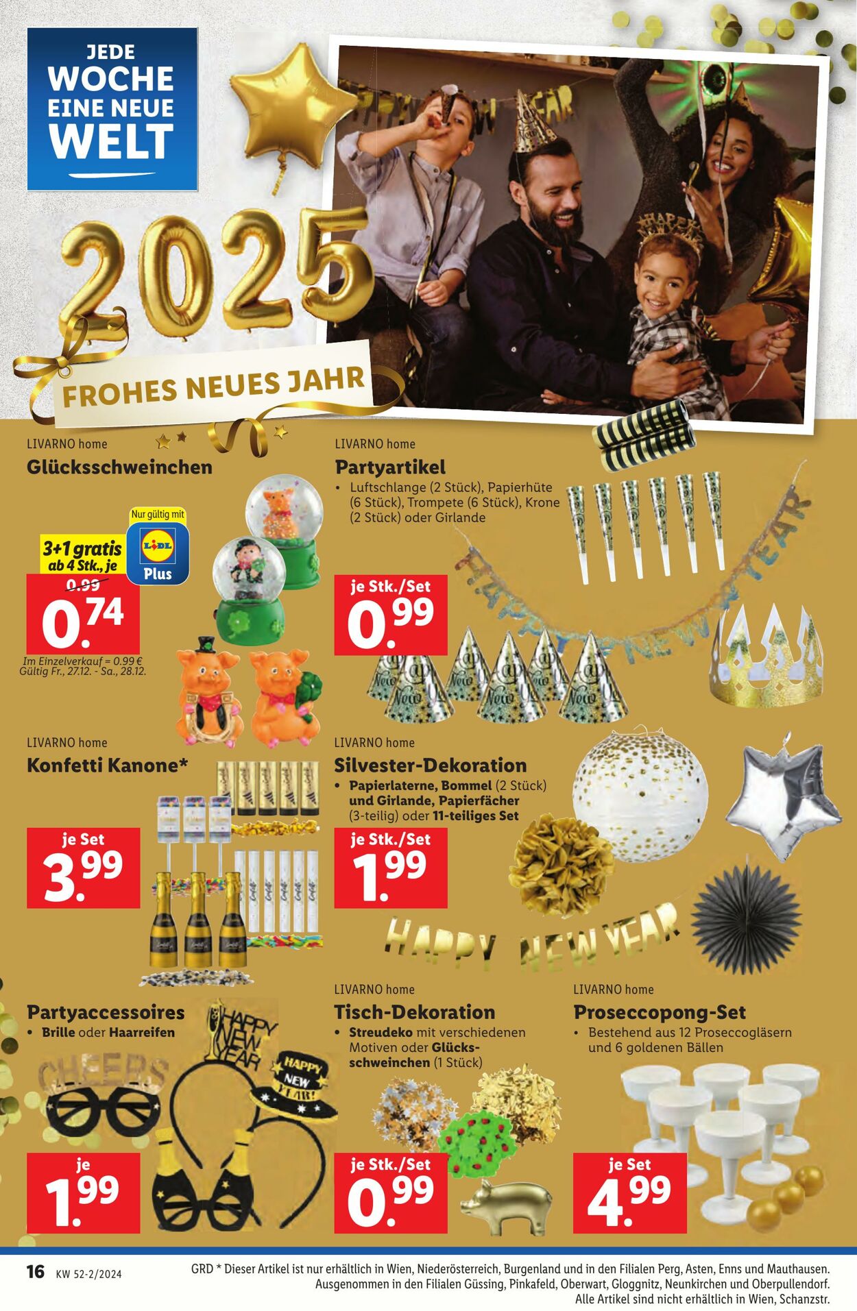 Prospekt Lidl 19.12.2024 - 24.12.2024