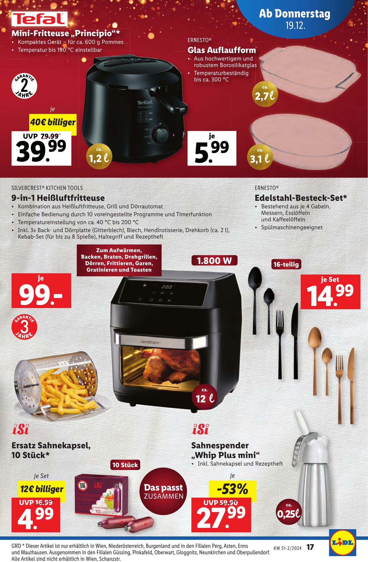 Prospekt Lidl 19.12.2024 - 24.12.2024