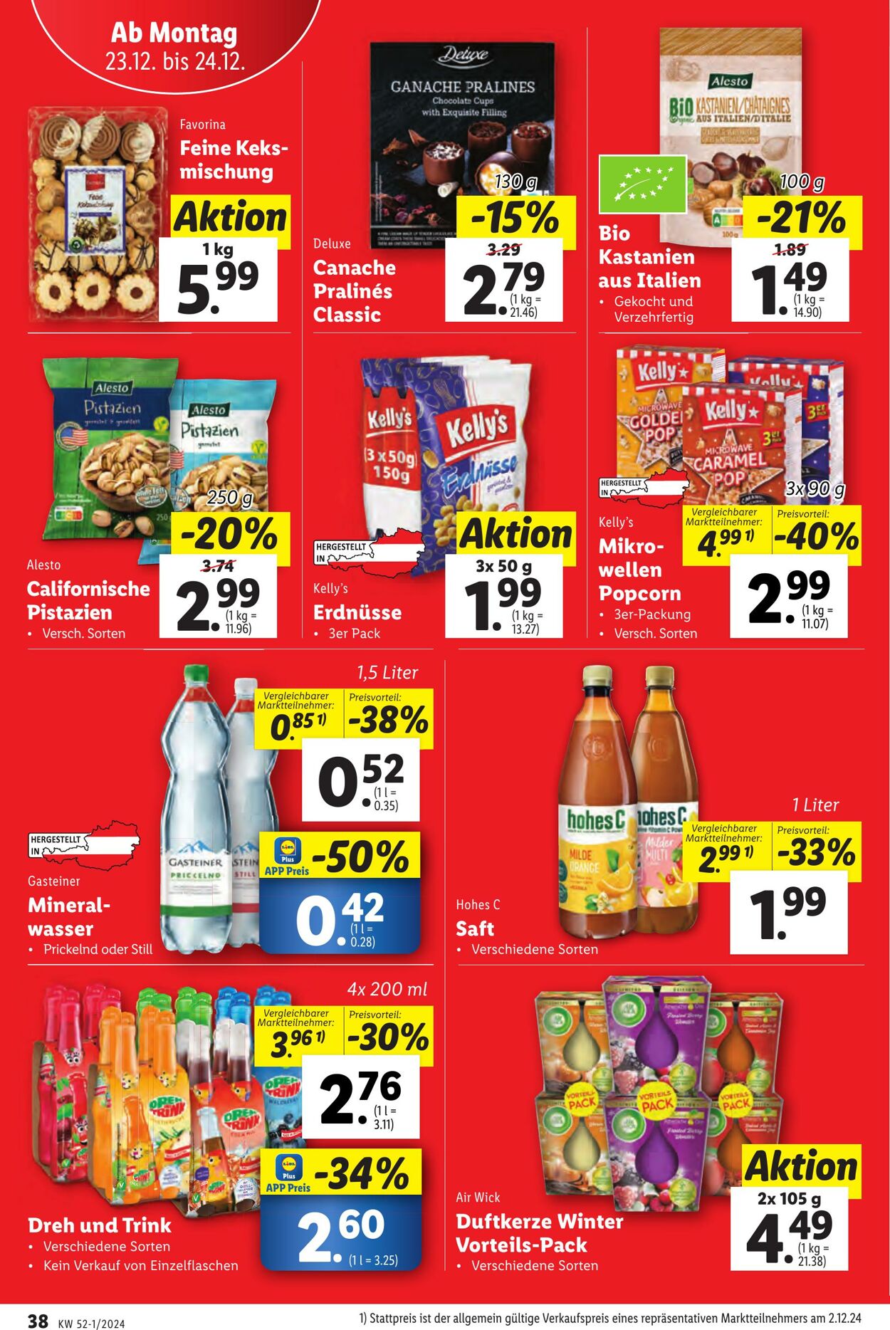 Prospekt Lidl 19.12.2024 - 24.12.2024