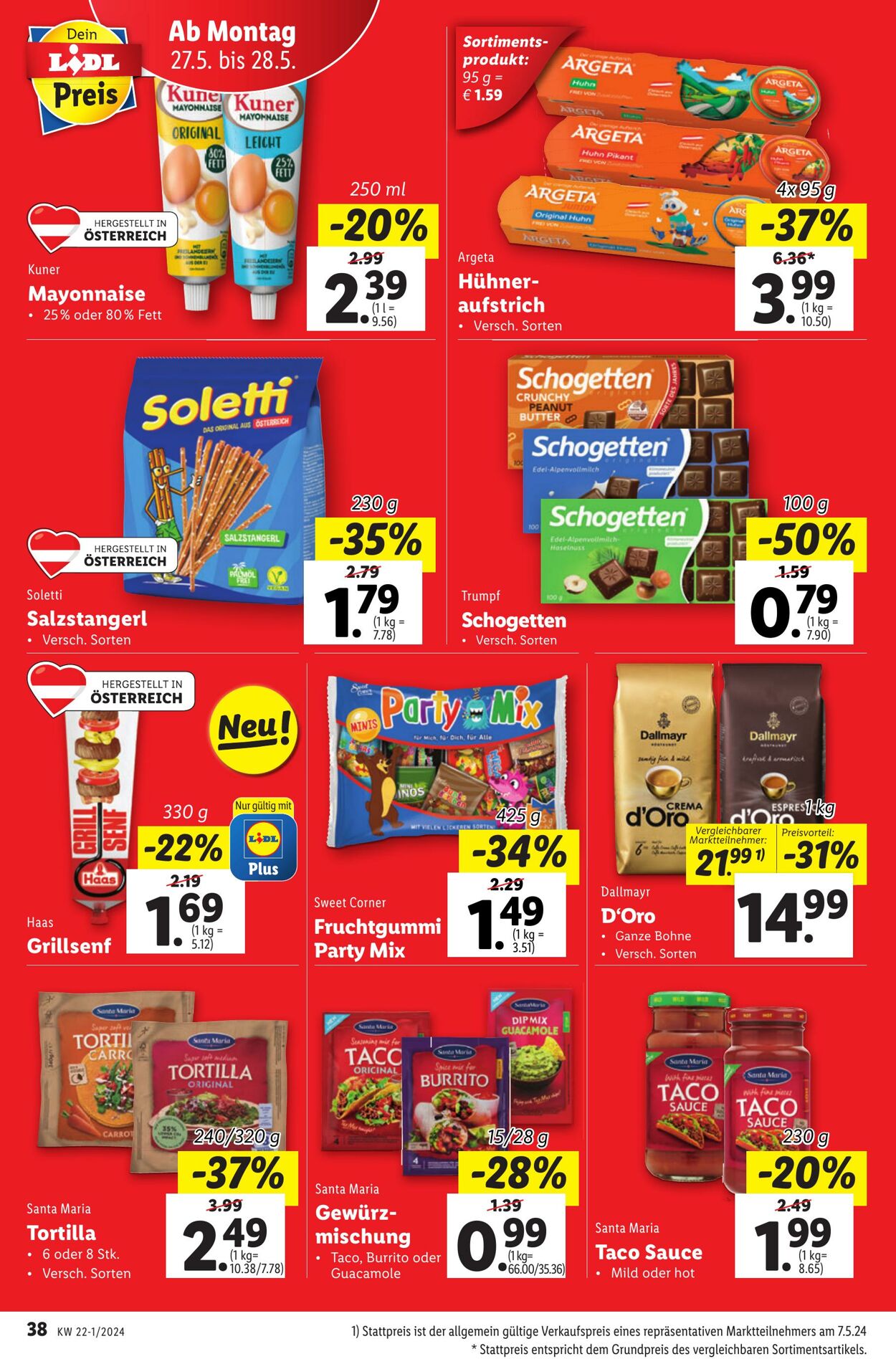 Prospekt Lidl 23.05.2024 - 28.05.2024