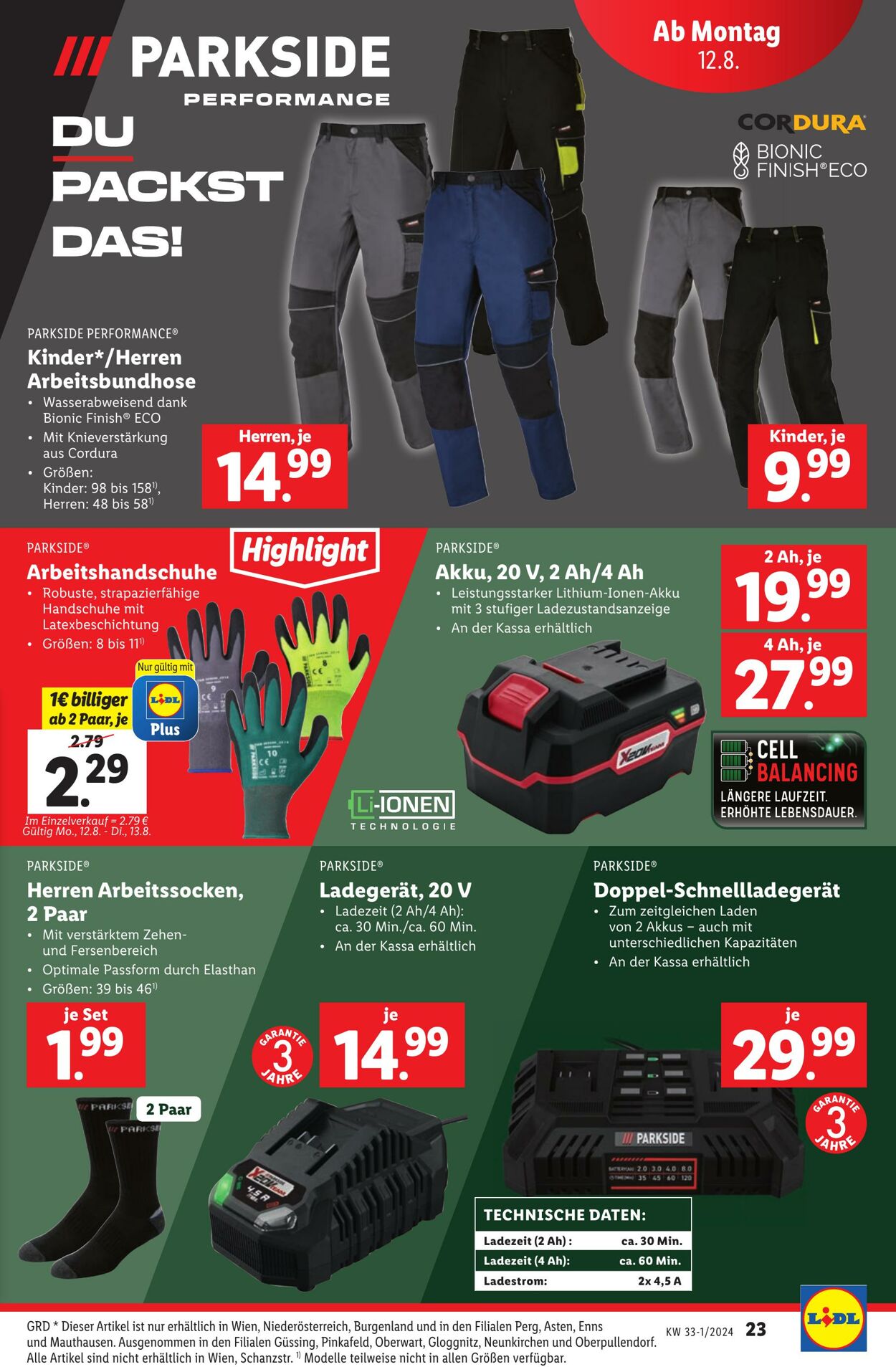 Prospekt Lidl 08.08.2024 - 14.08.2024