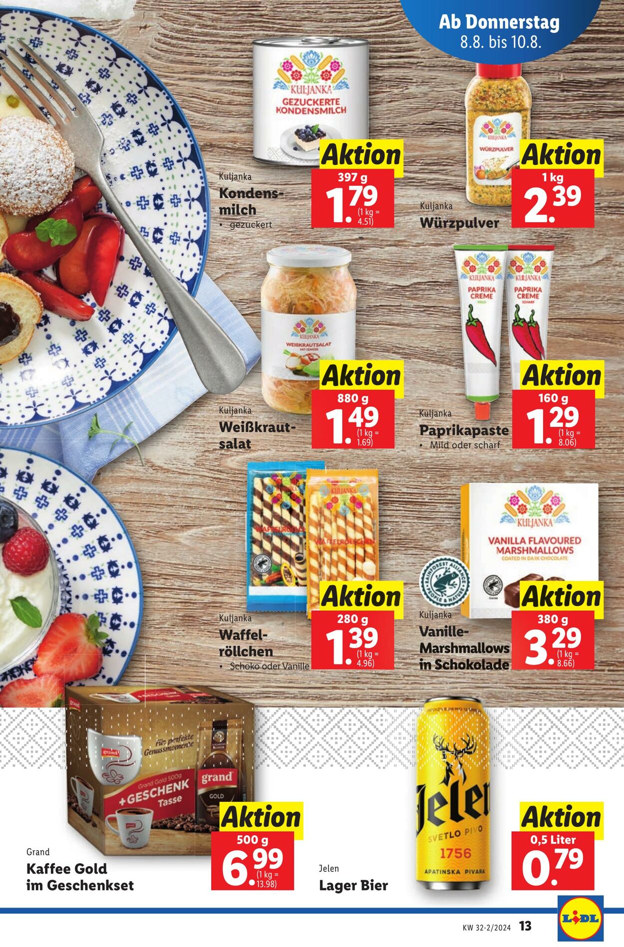 Prospekt Lidl 08.08.2024 - 14.08.2024