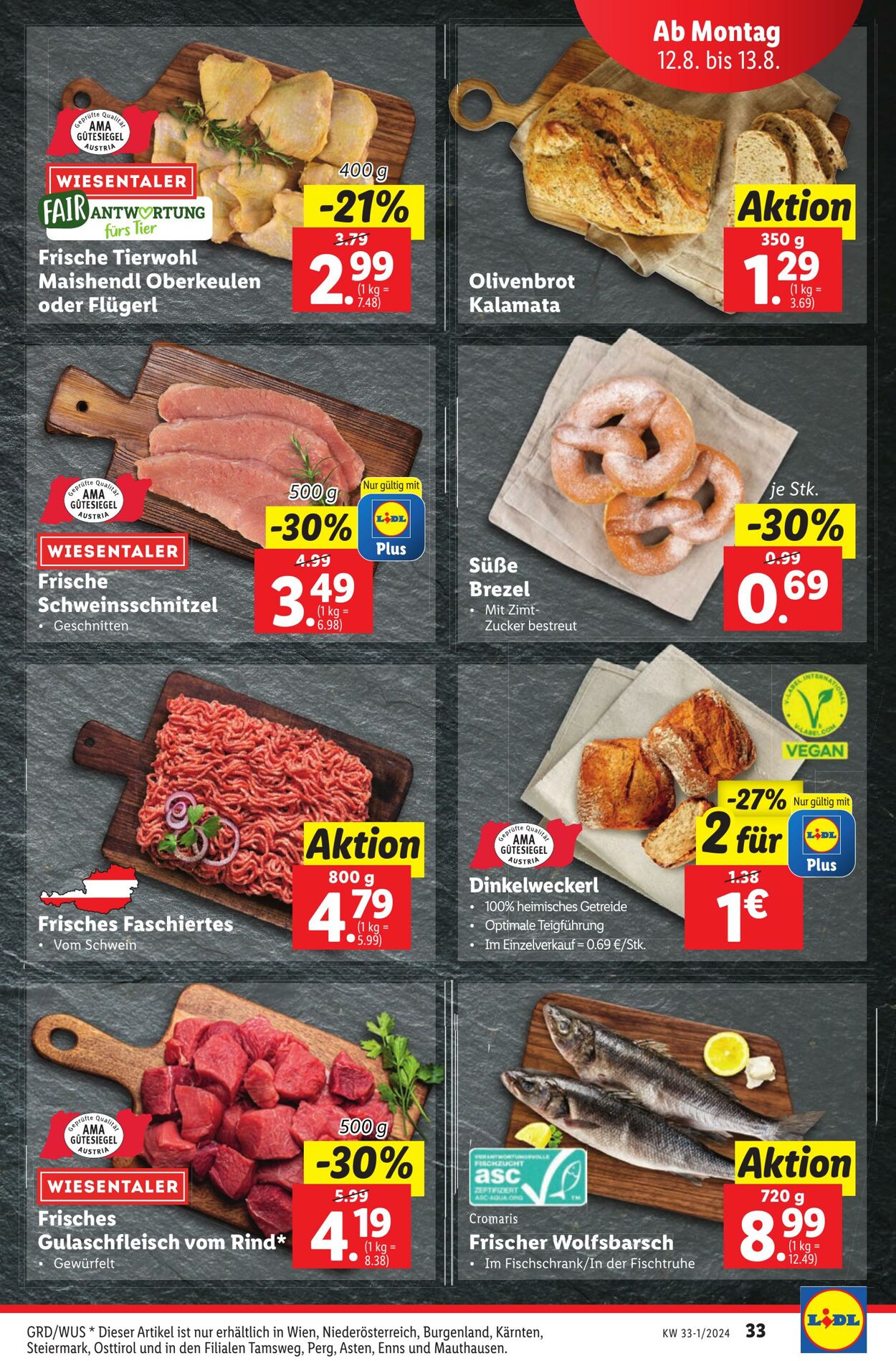 Prospekt Lidl 08.08.2024 - 14.08.2024