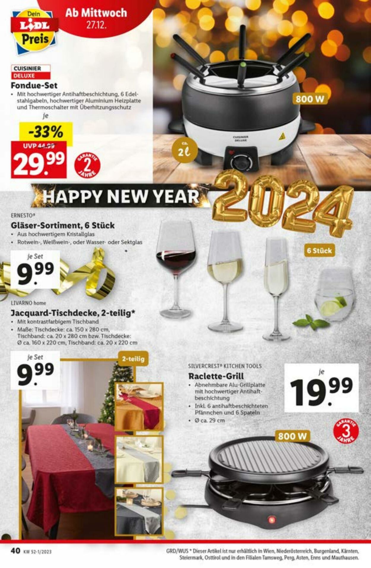 Prospekt Lidl 21.12.2023 - 23.12.2023