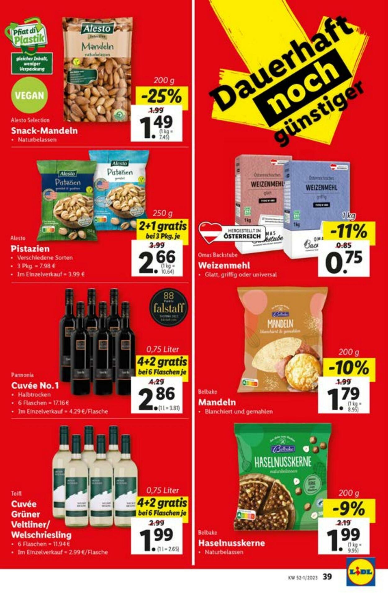 Prospekt Lidl 21.12.2023 - 23.12.2023