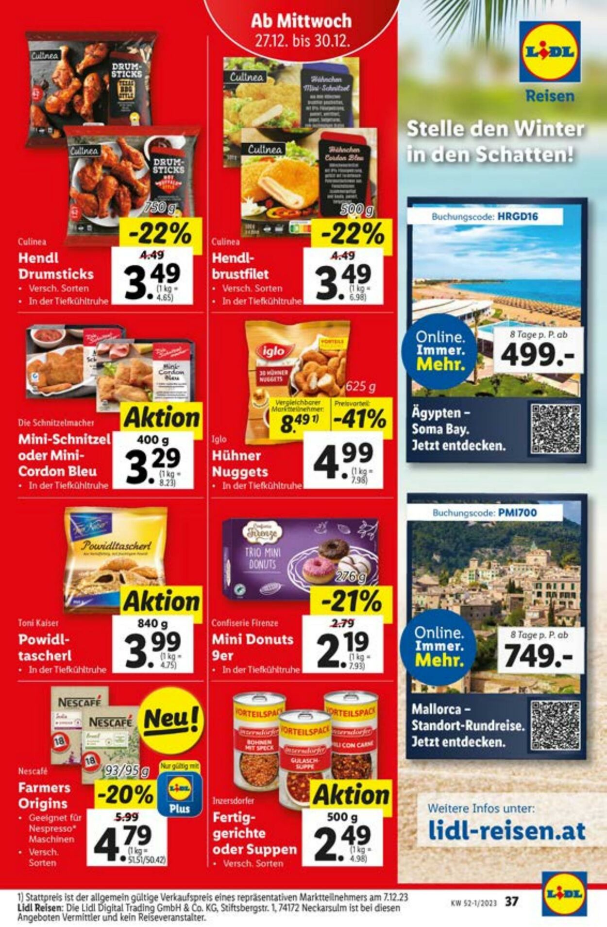 Prospekt Lidl 21.12.2023 - 23.12.2023