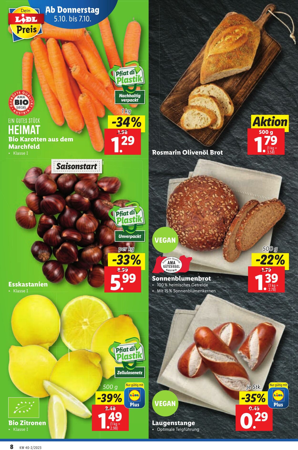 Prospekt Lidl 05.10.2023 - 07.10.2023