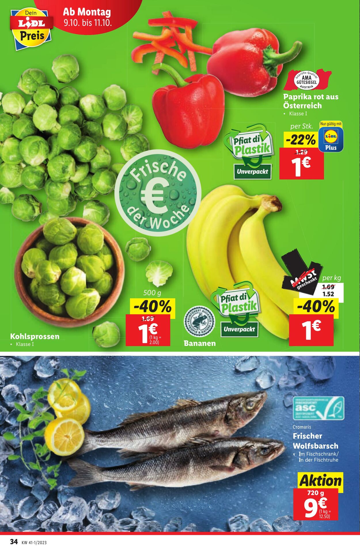 Prospekt Lidl 05.10.2023 - 07.10.2023