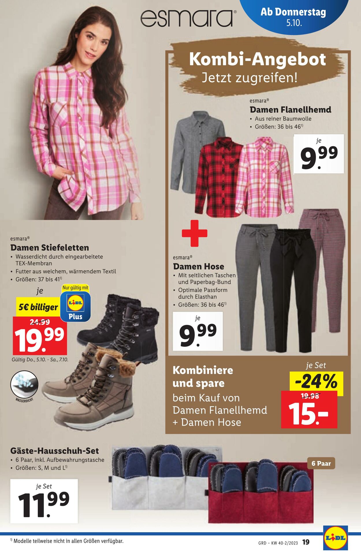 Prospekt Lidl 05.10.2023 - 07.10.2023