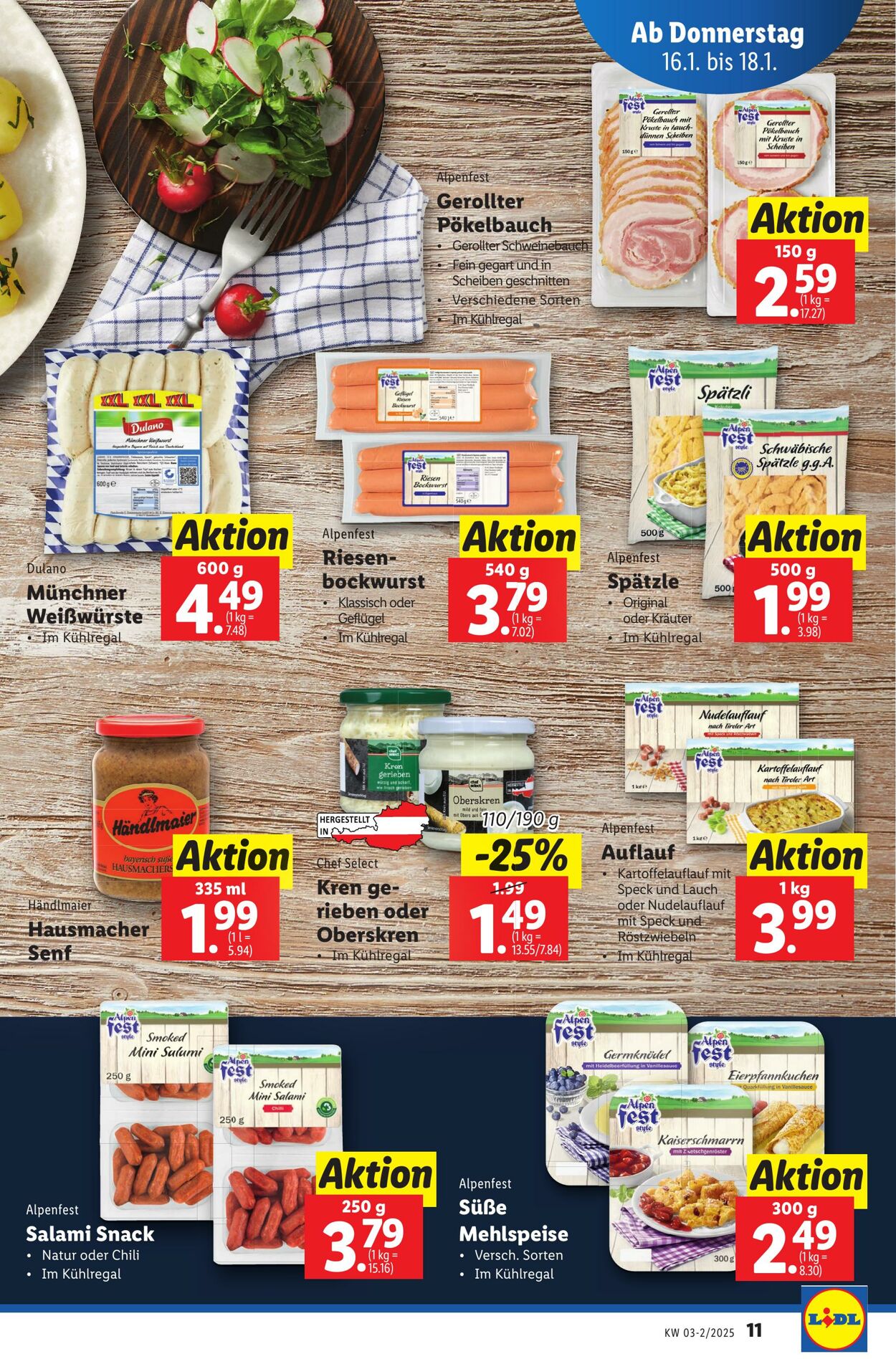 Prospekt Lidl 16.01.2025 - 22.01.2025