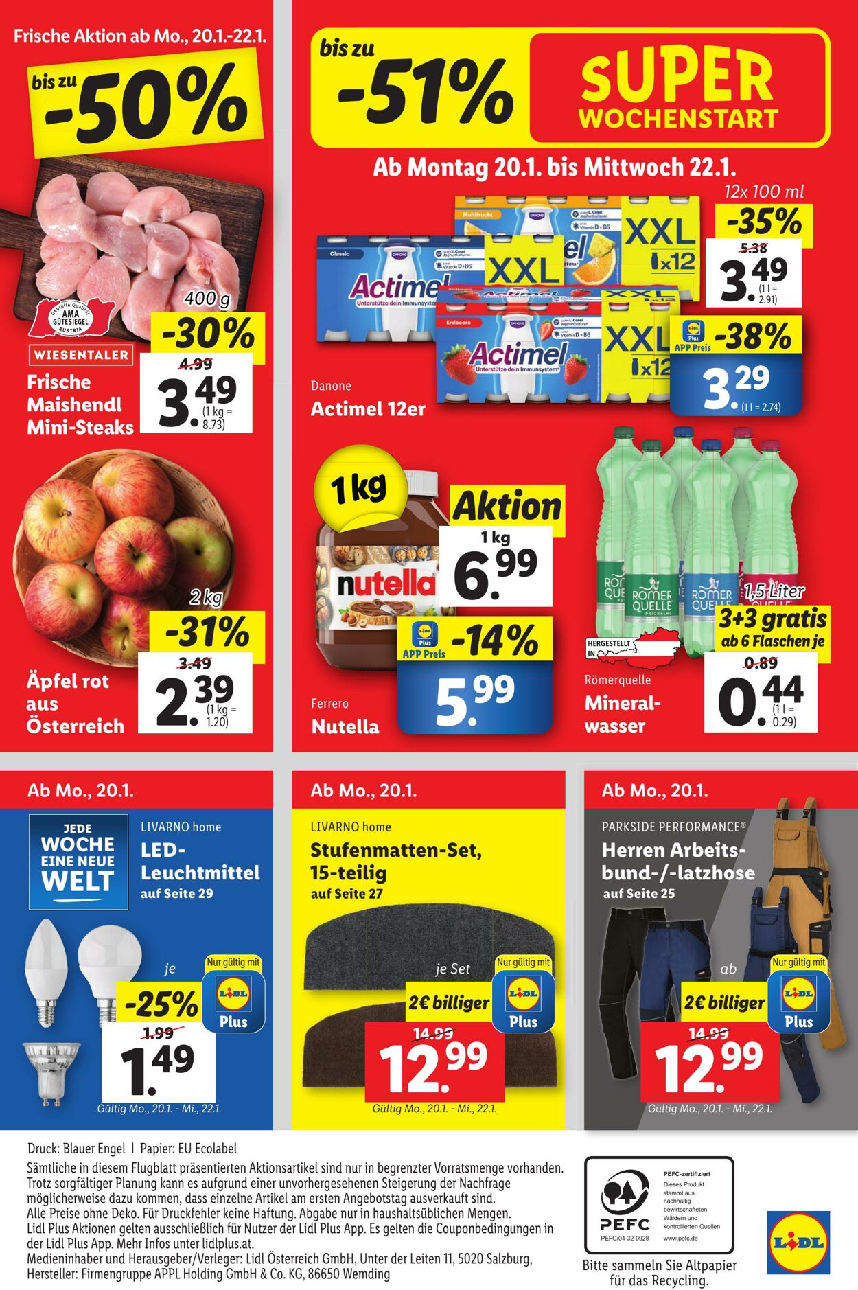 Prospekt Lidl 16.01.2025 - 22.01.2025