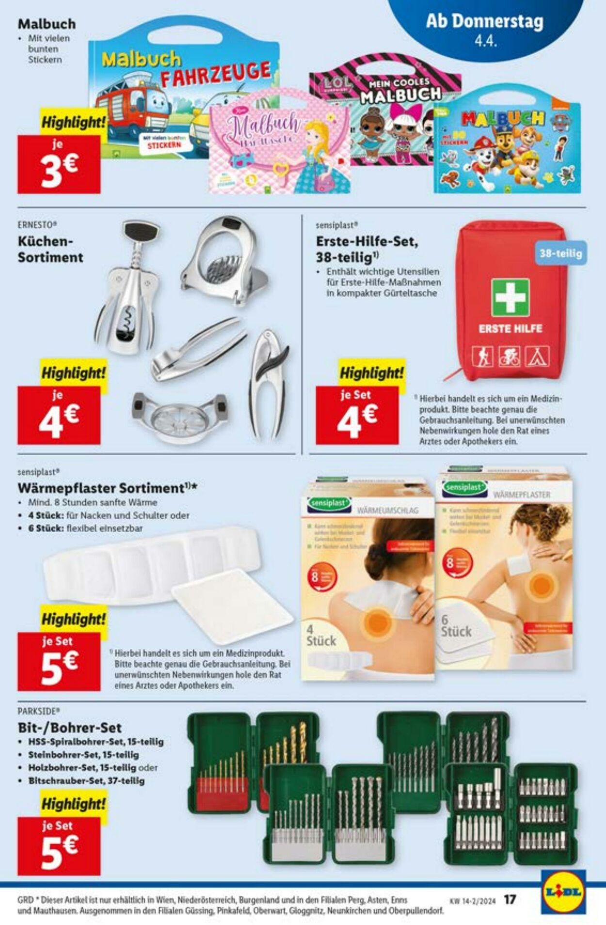 Prospekt Lidl 04.04.2024 - 06.04.2024