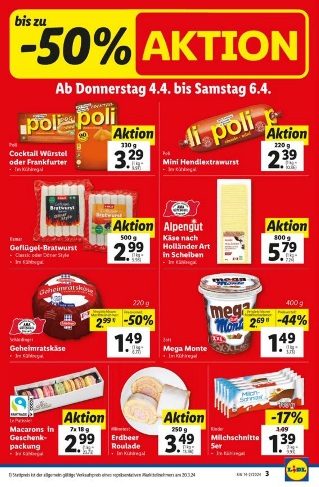 Prospekt Lidl 04.04.2024 - 06.04.2024