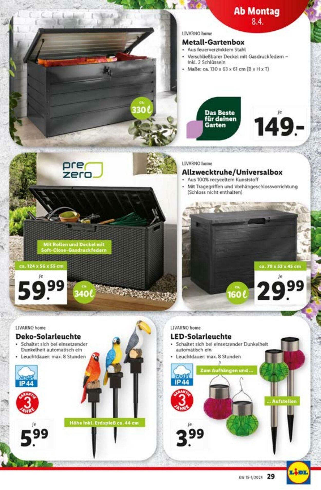 Prospekt Lidl 04.04.2024 - 06.04.2024